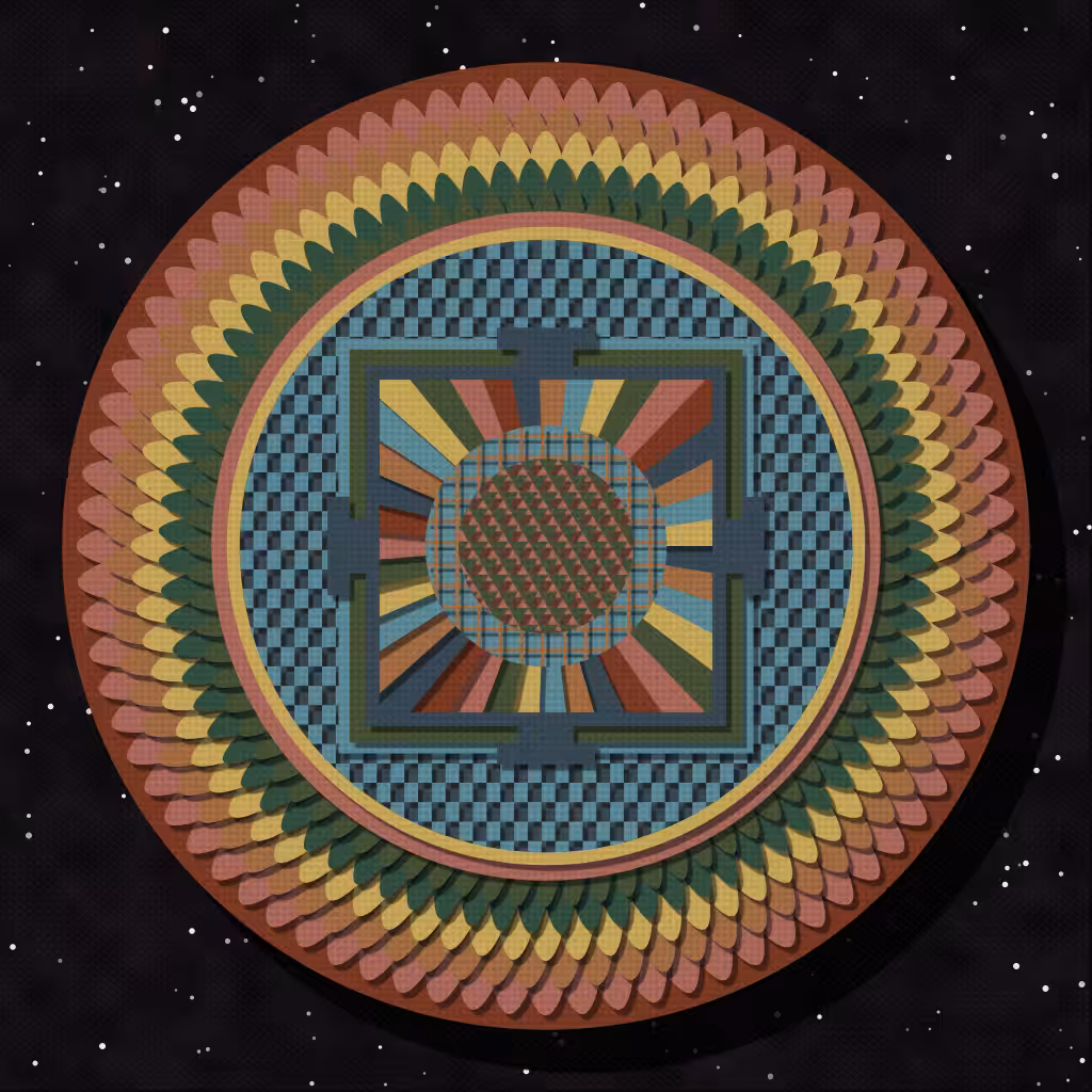 Paper Mandala #93