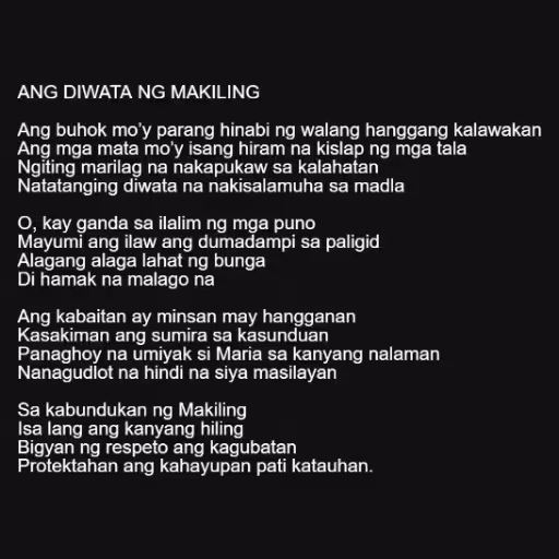 ANG DIWATA NG MAKILI...