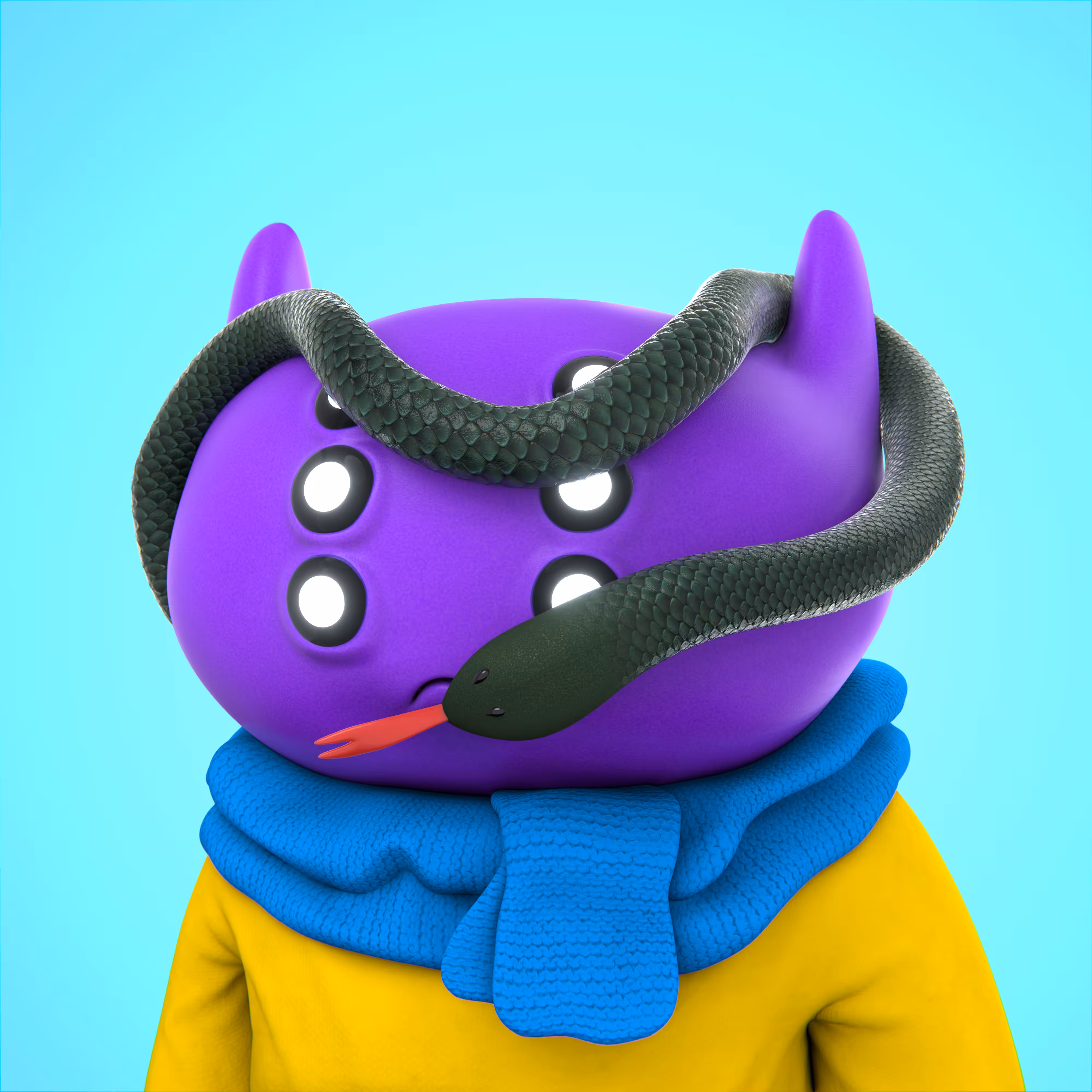 3D alien fren #2770