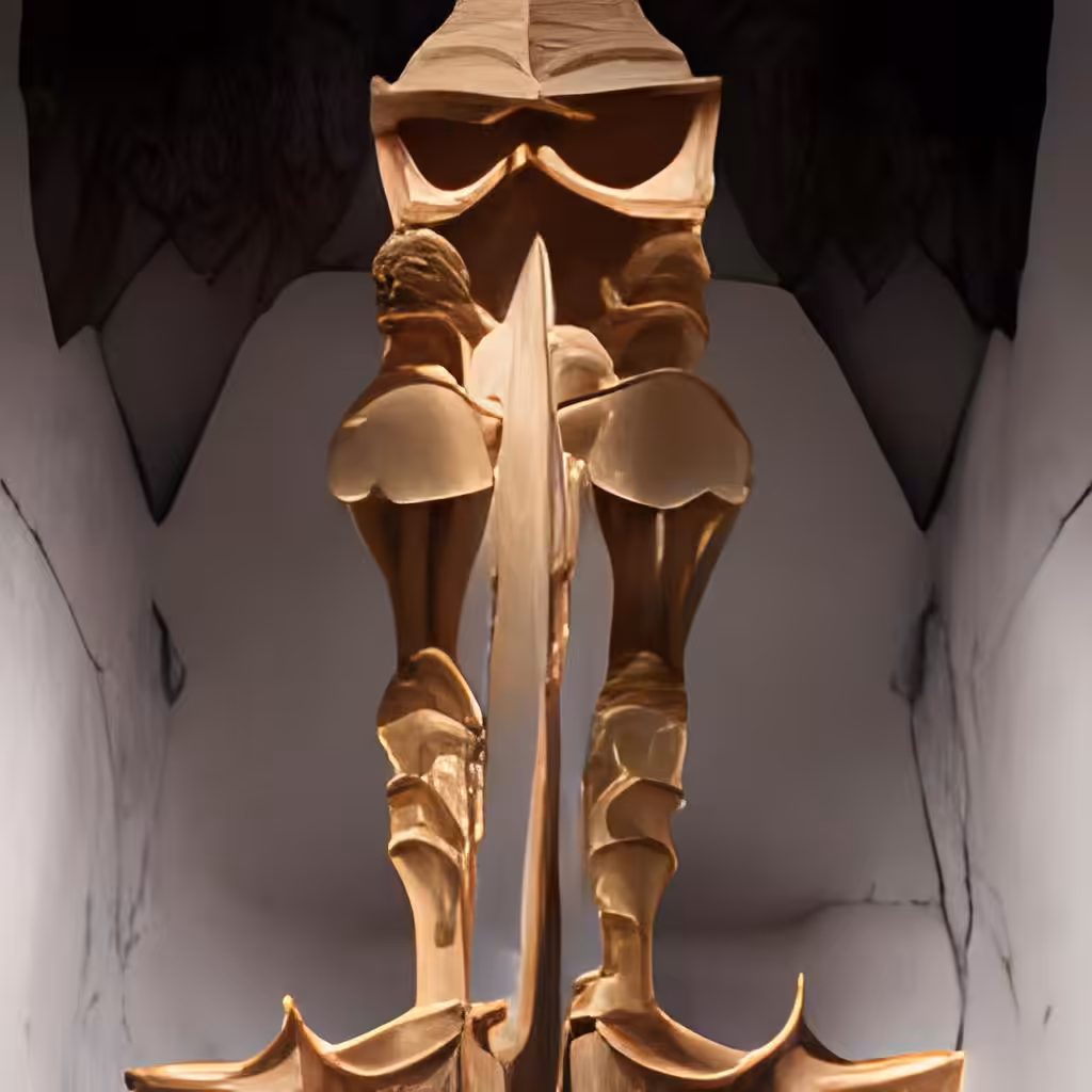 Statuary in the Cathedral of Bones