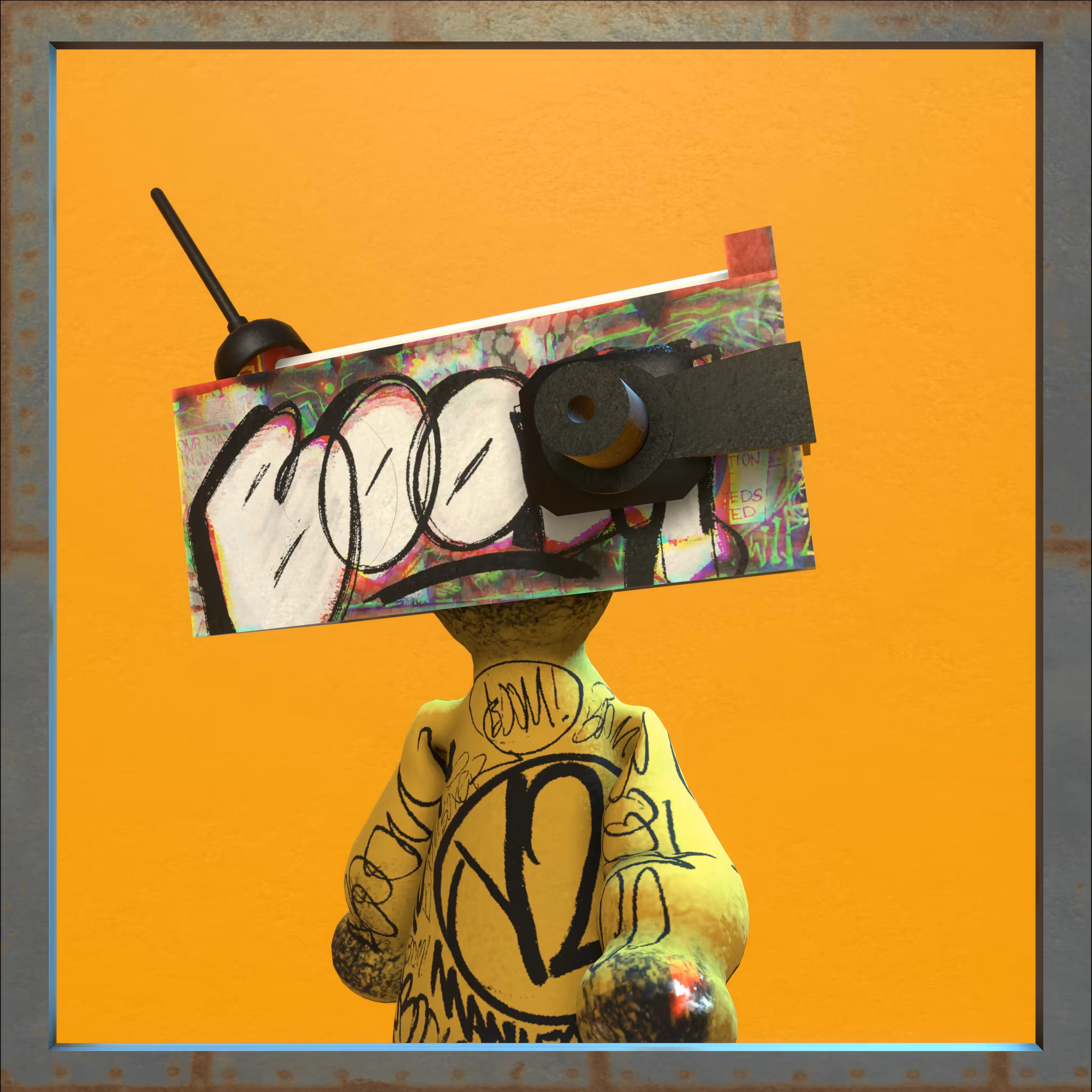 Boomboxhead #251
