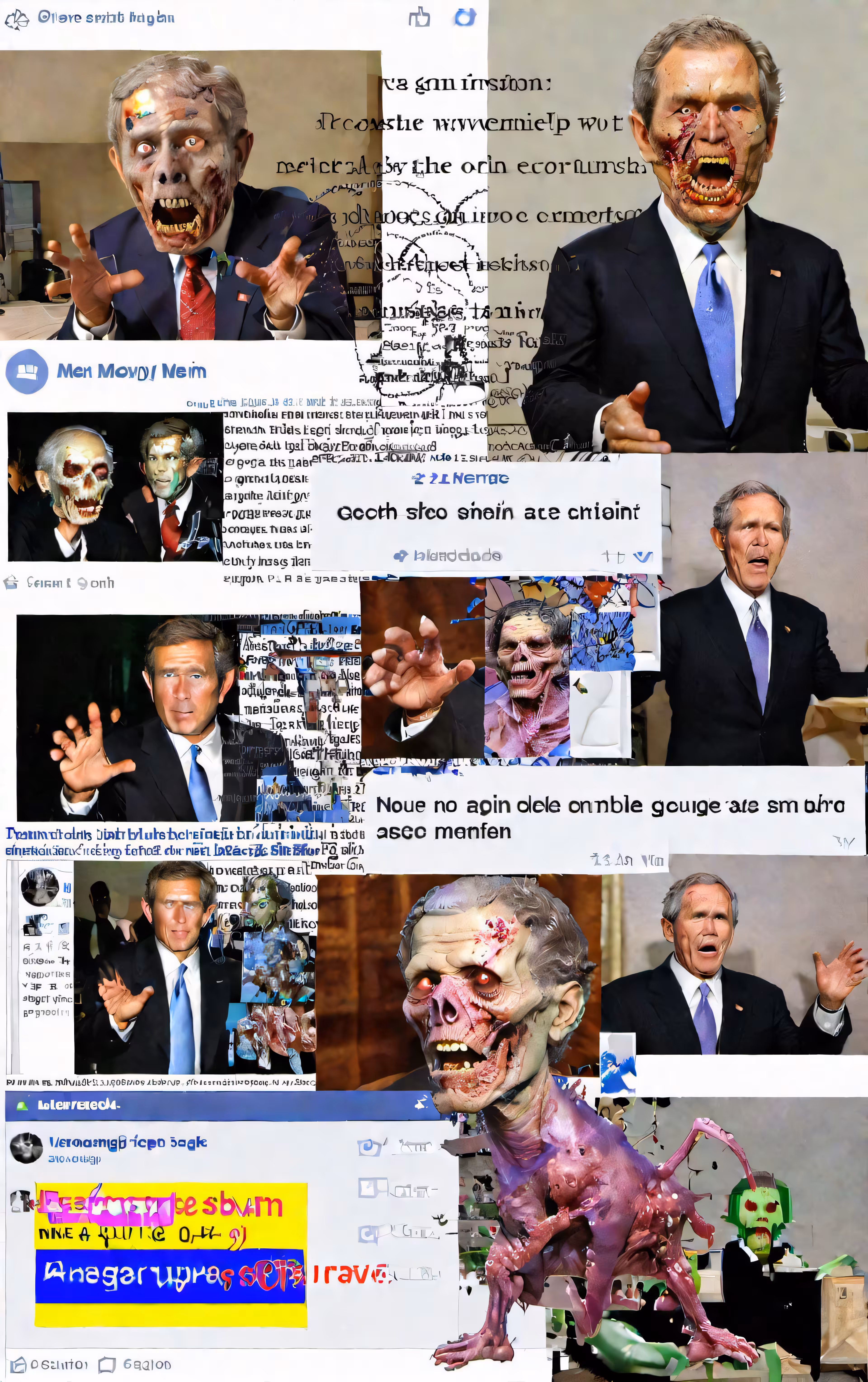 My friendship with Zombie George W. Bush