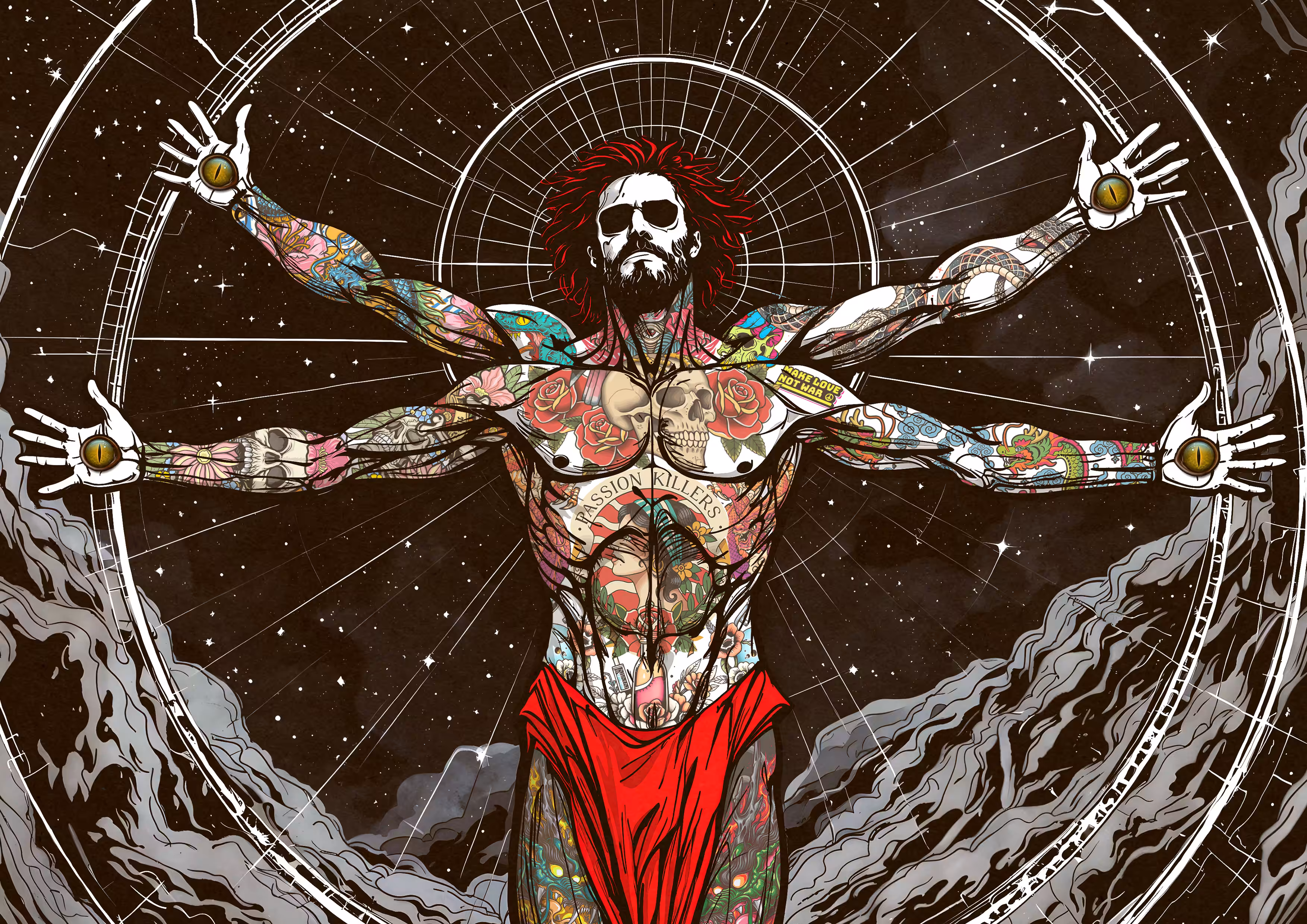 Neo Vitruvian Man