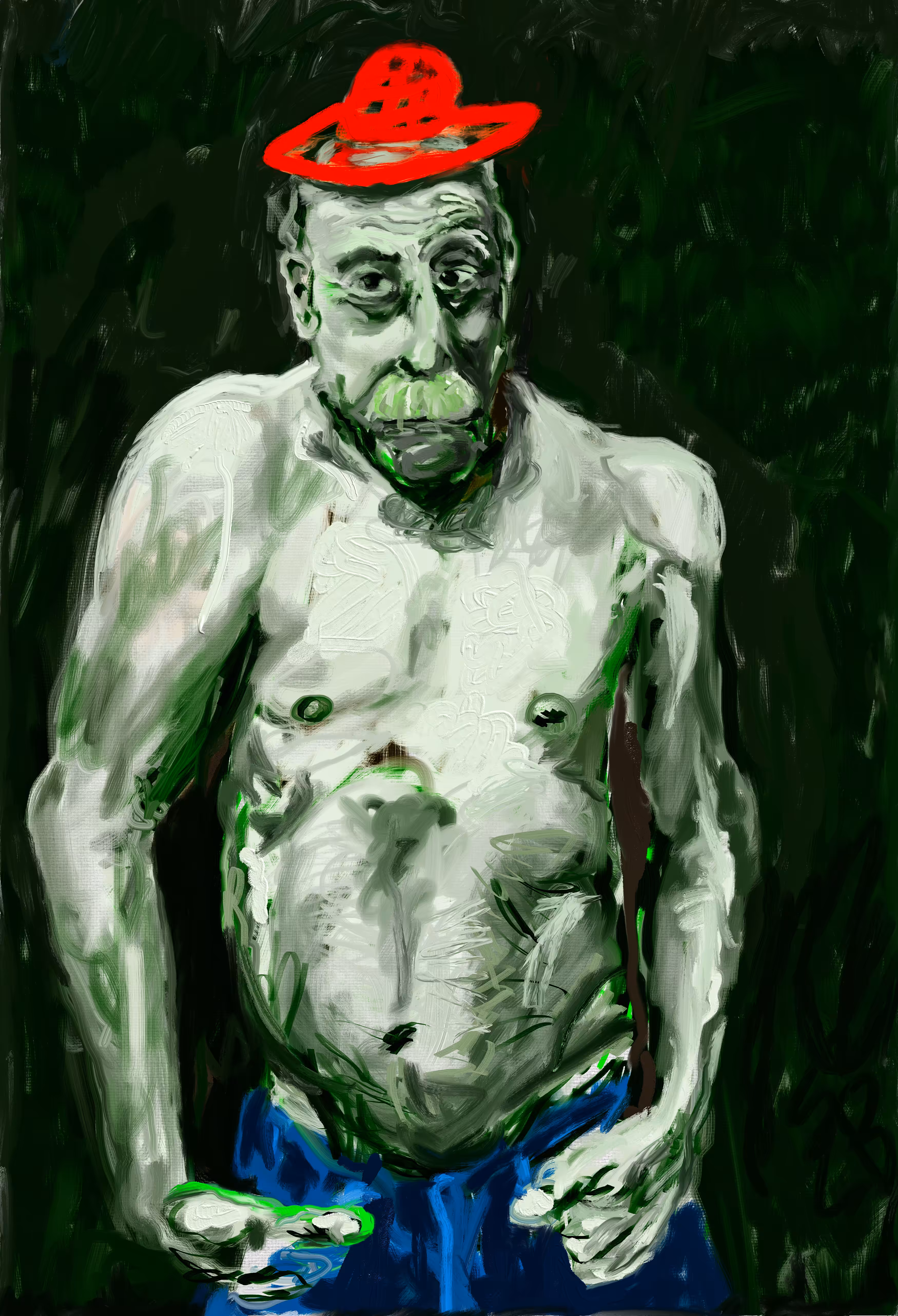 SEXY GRANPA-Painted 