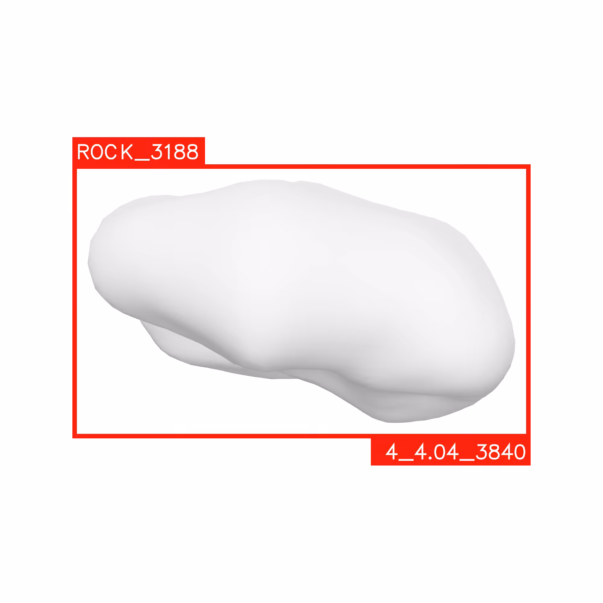 UNSHADED ROCKS: ROCK 3188
