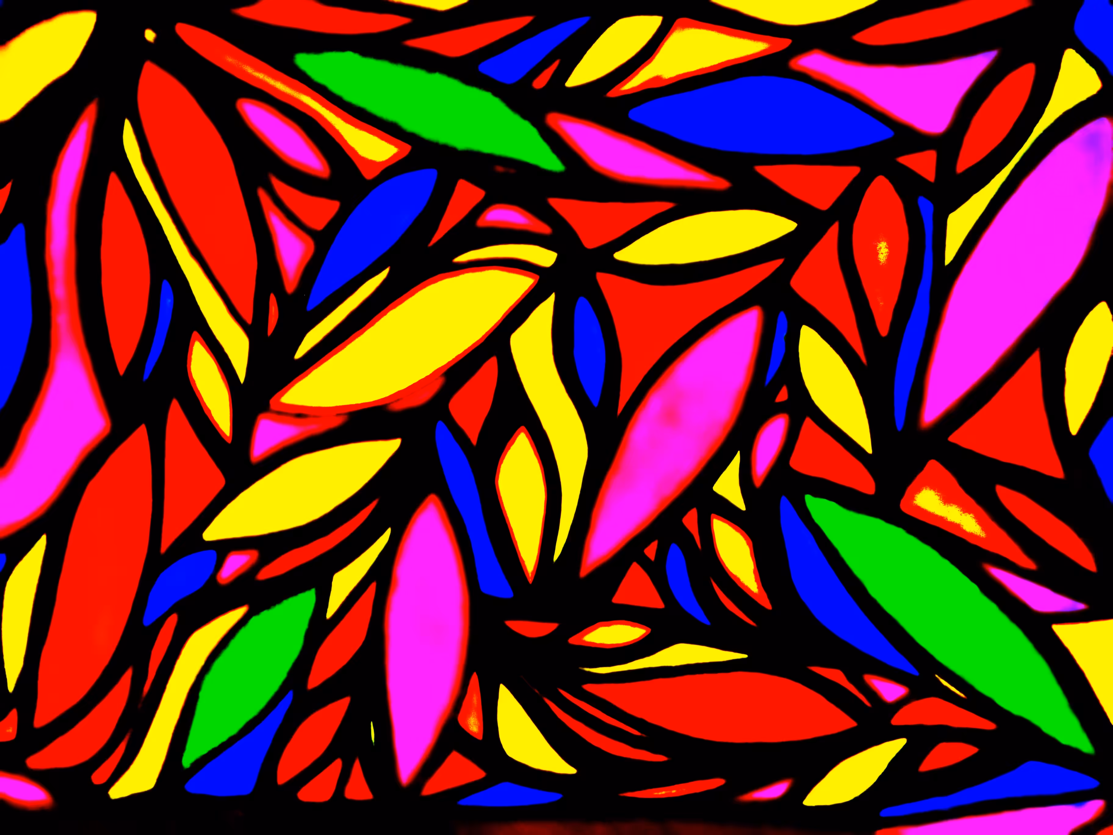 Church of Color - NEON LEAVES FISH