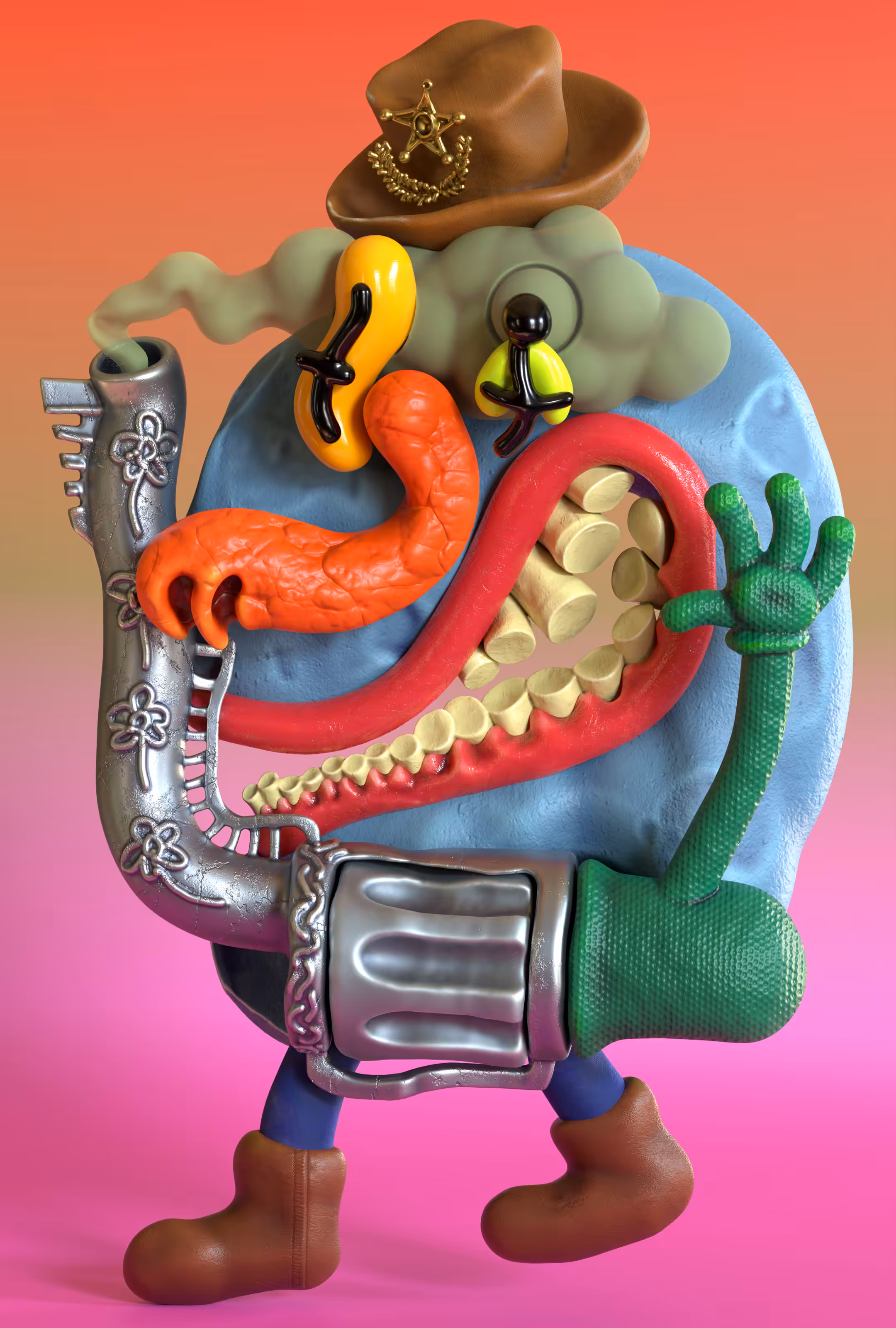 Clownboy Goes for A Walk 11