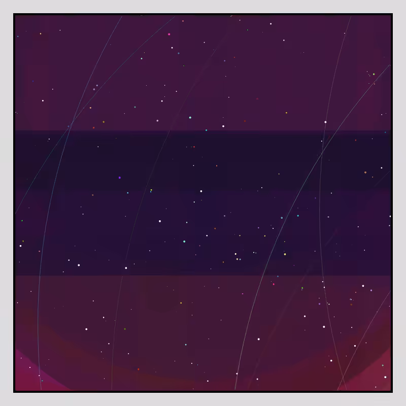 Color Field Starry B #248