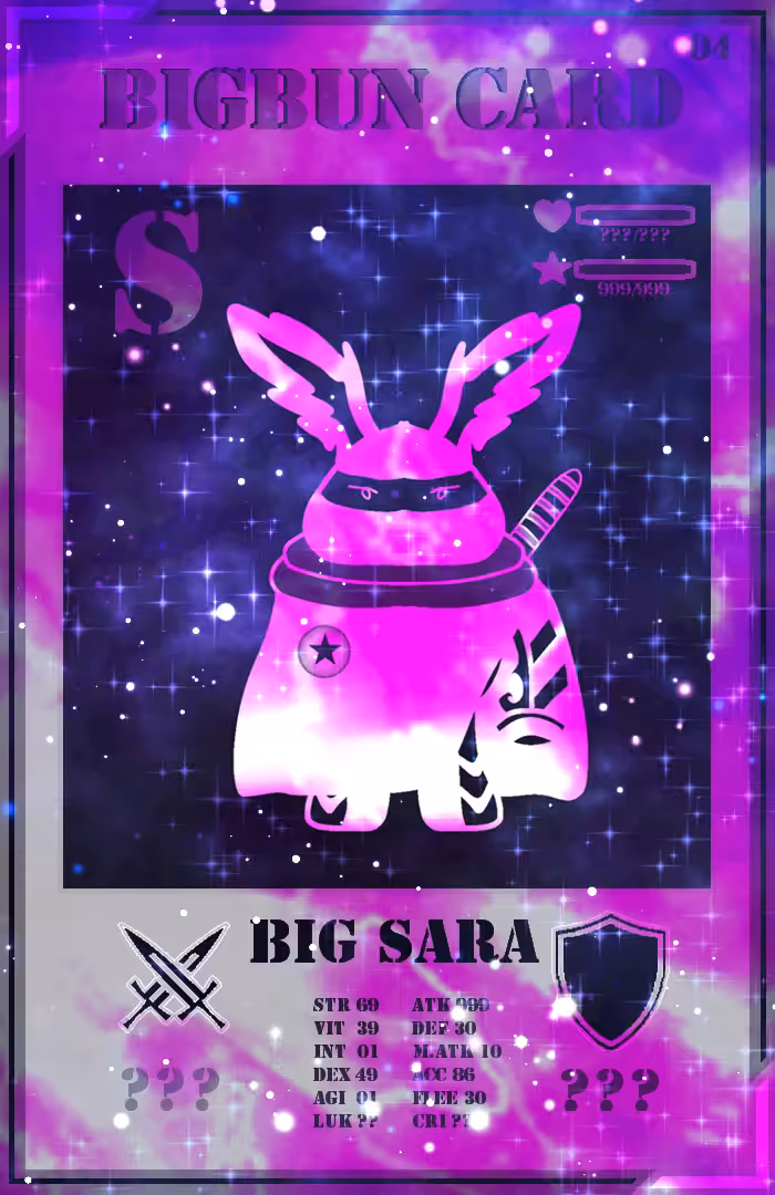 Big Sara in Galaxy (super rare)