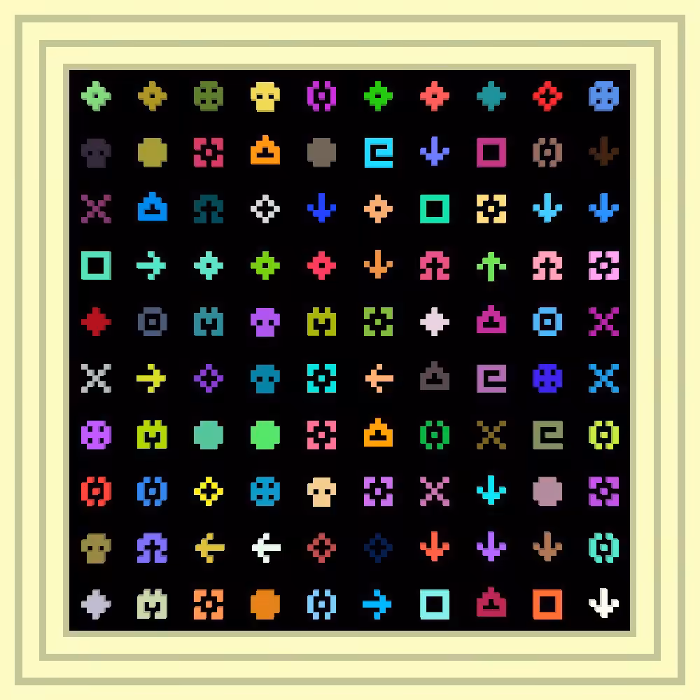 Radish :: Procedural Symbols #29/1000