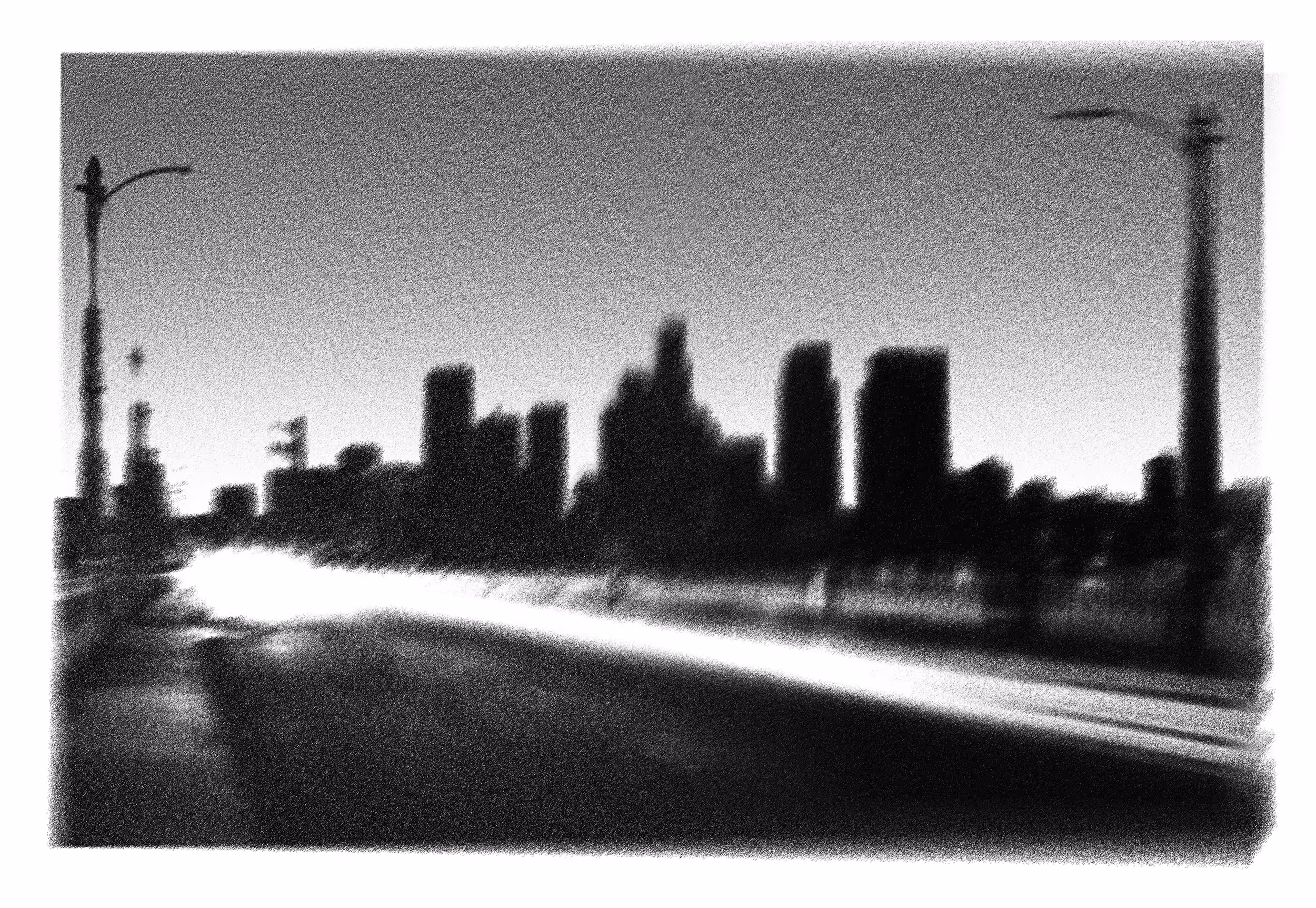 "Android Sketchbook #8 - Downtown, circa 2011"