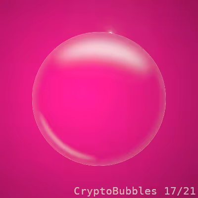 CryptoBubbles - Deep Pink