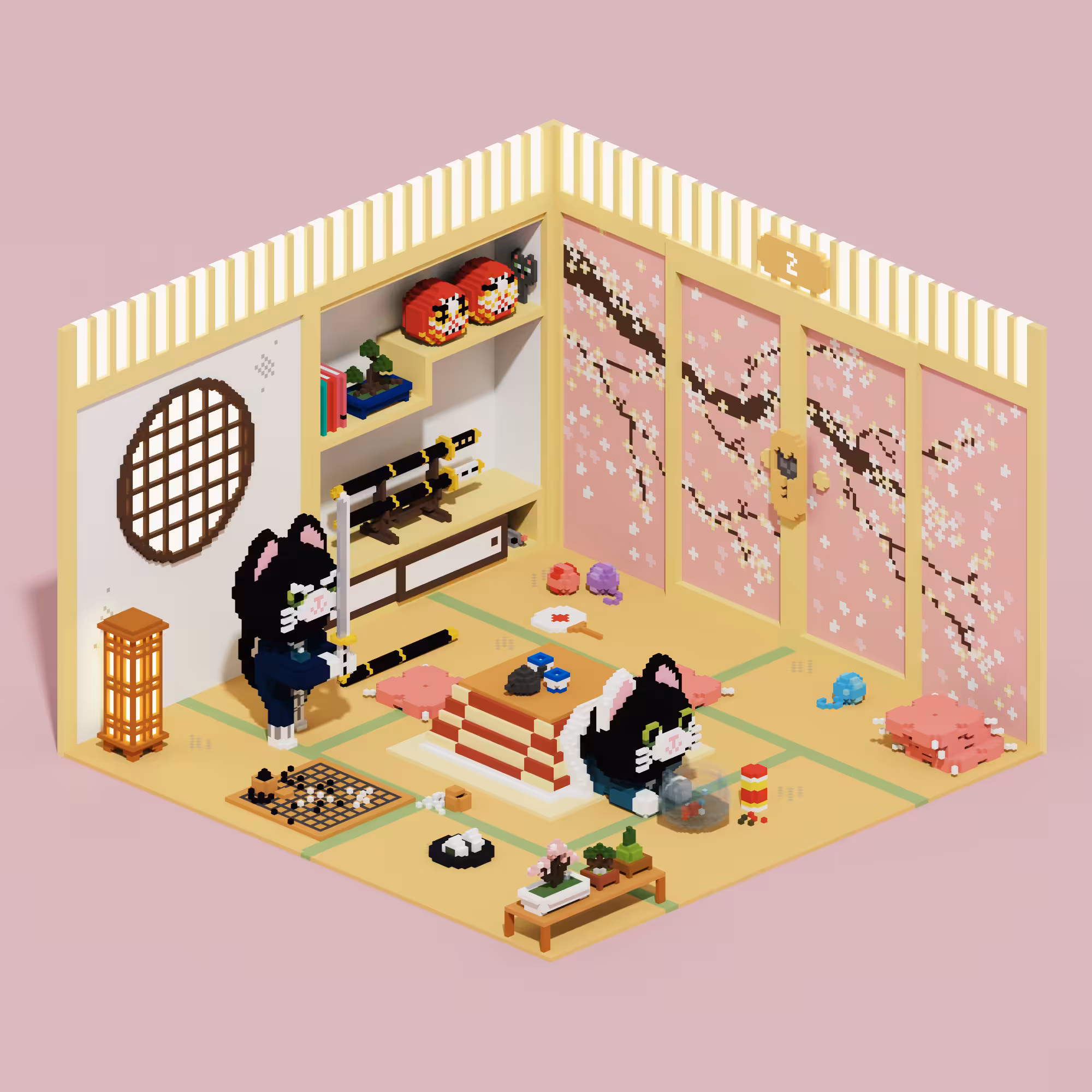 Neko hidden room No.02 (TezosJaponica Event)