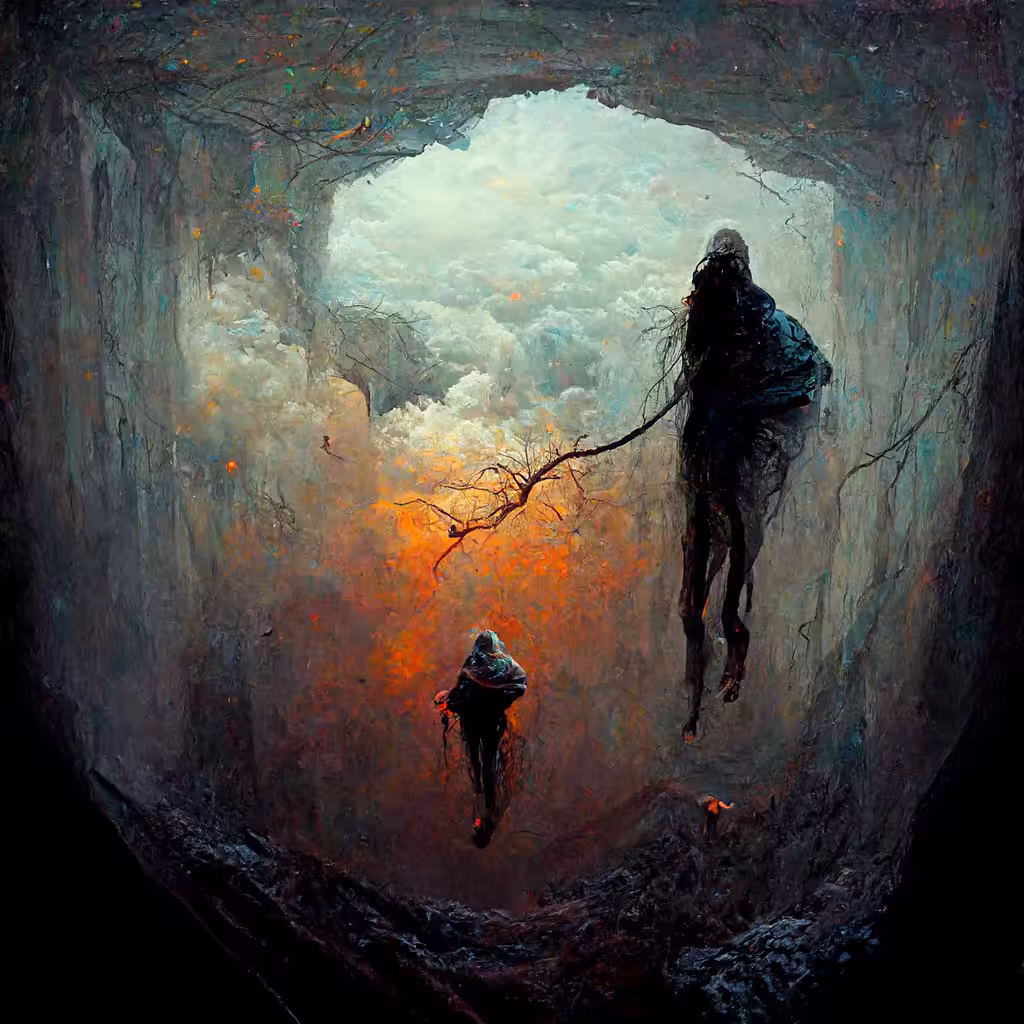 FALLING INTO A VOID