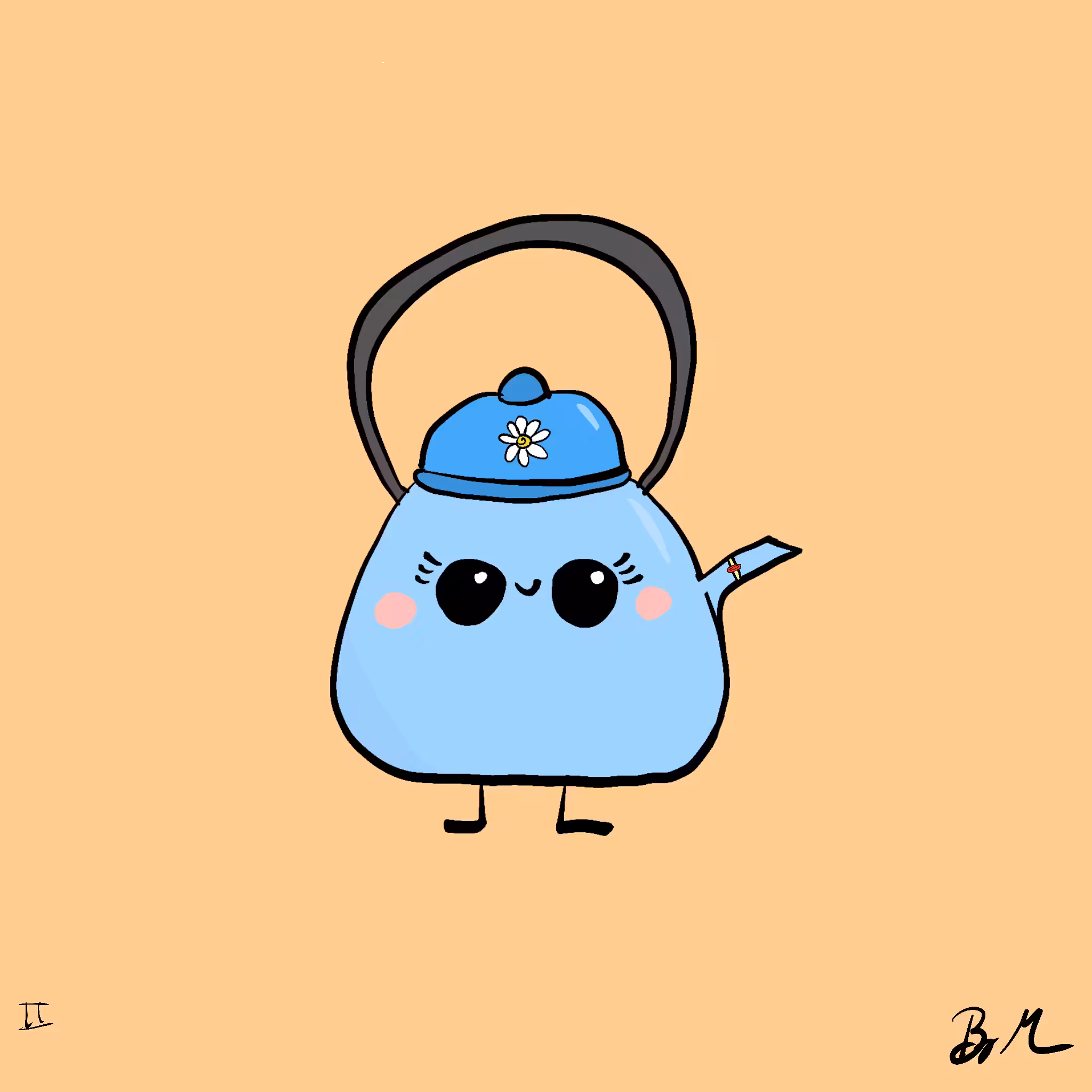 #94 Justine, the Joyful Teapot