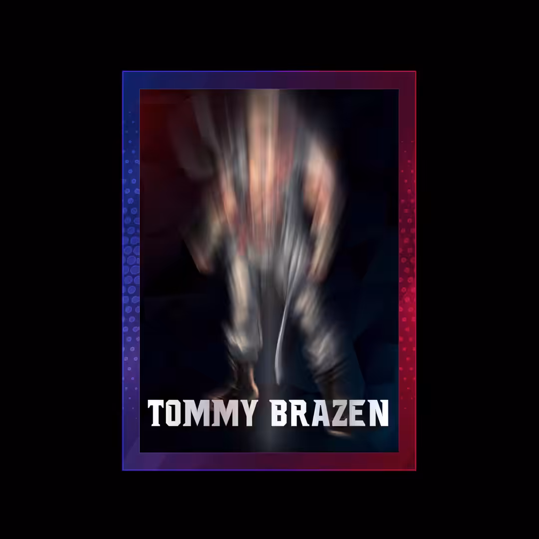 Final Boss Tommy Brazen collectible card