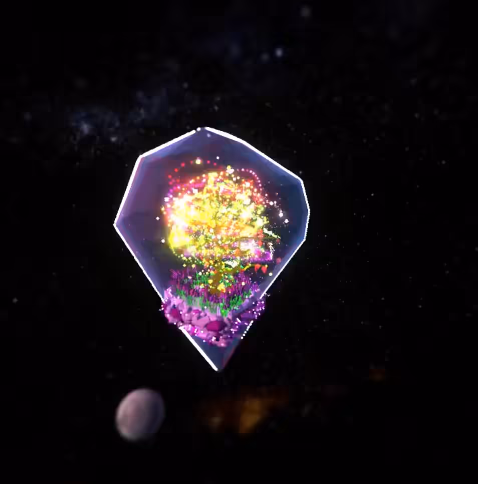 The Tree of Light Pink Sapphire