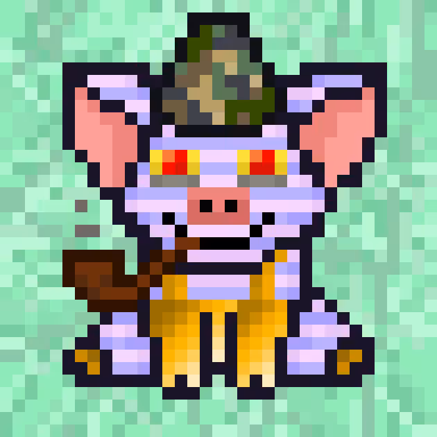 Punk Pig #00461
