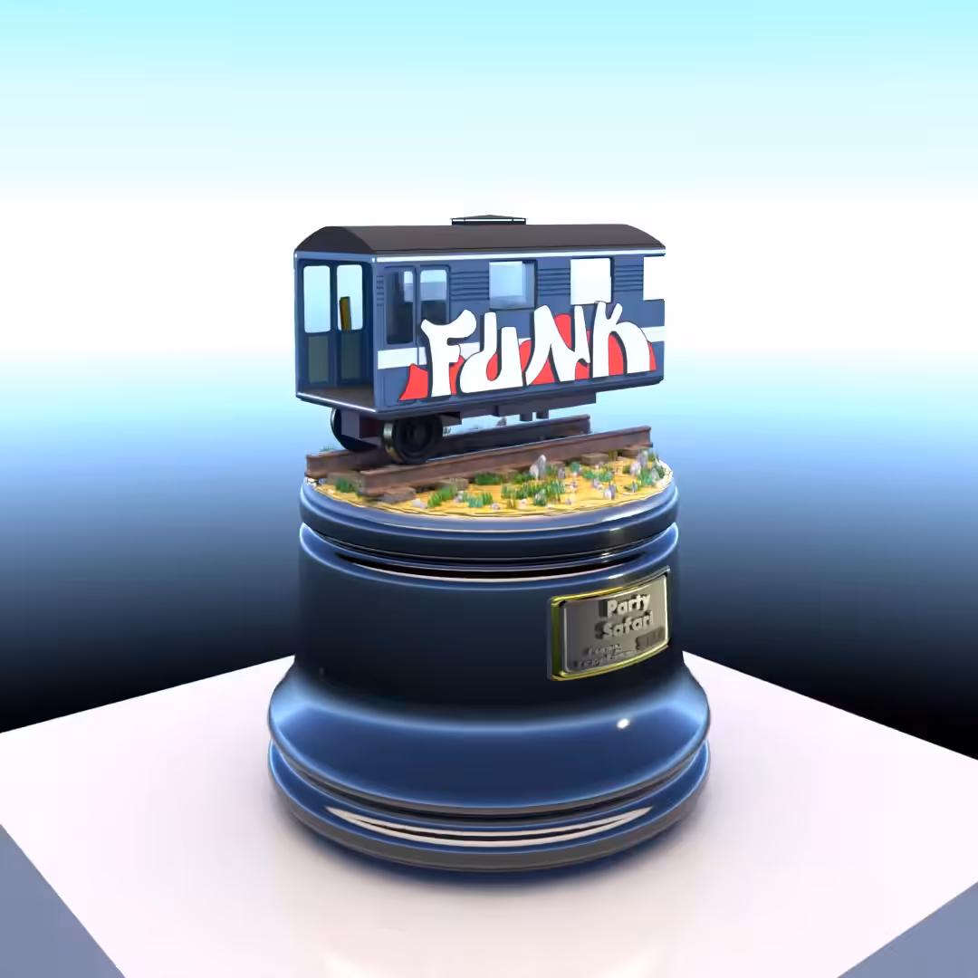 Funky Trophy #001 - Party Safari