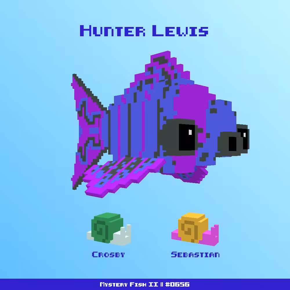 Hunter Lewis :: Mystery Fish 0656/1000