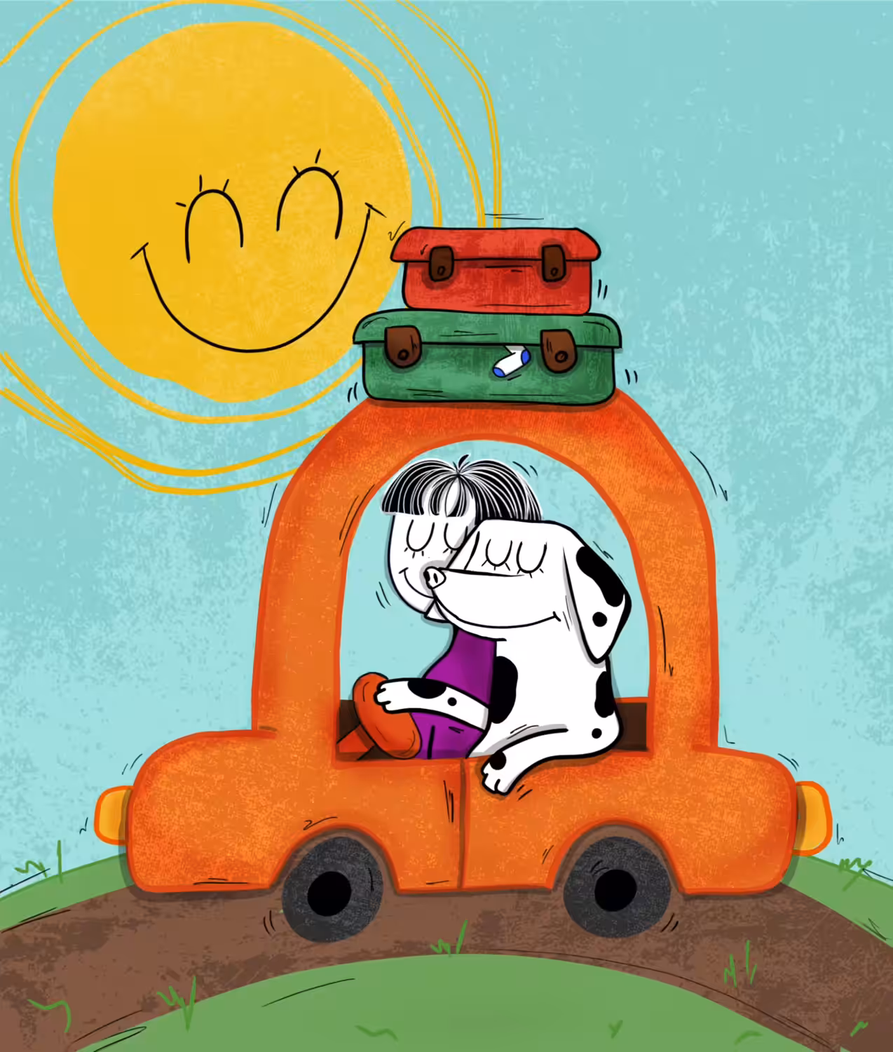 Poochi goes on a trip!