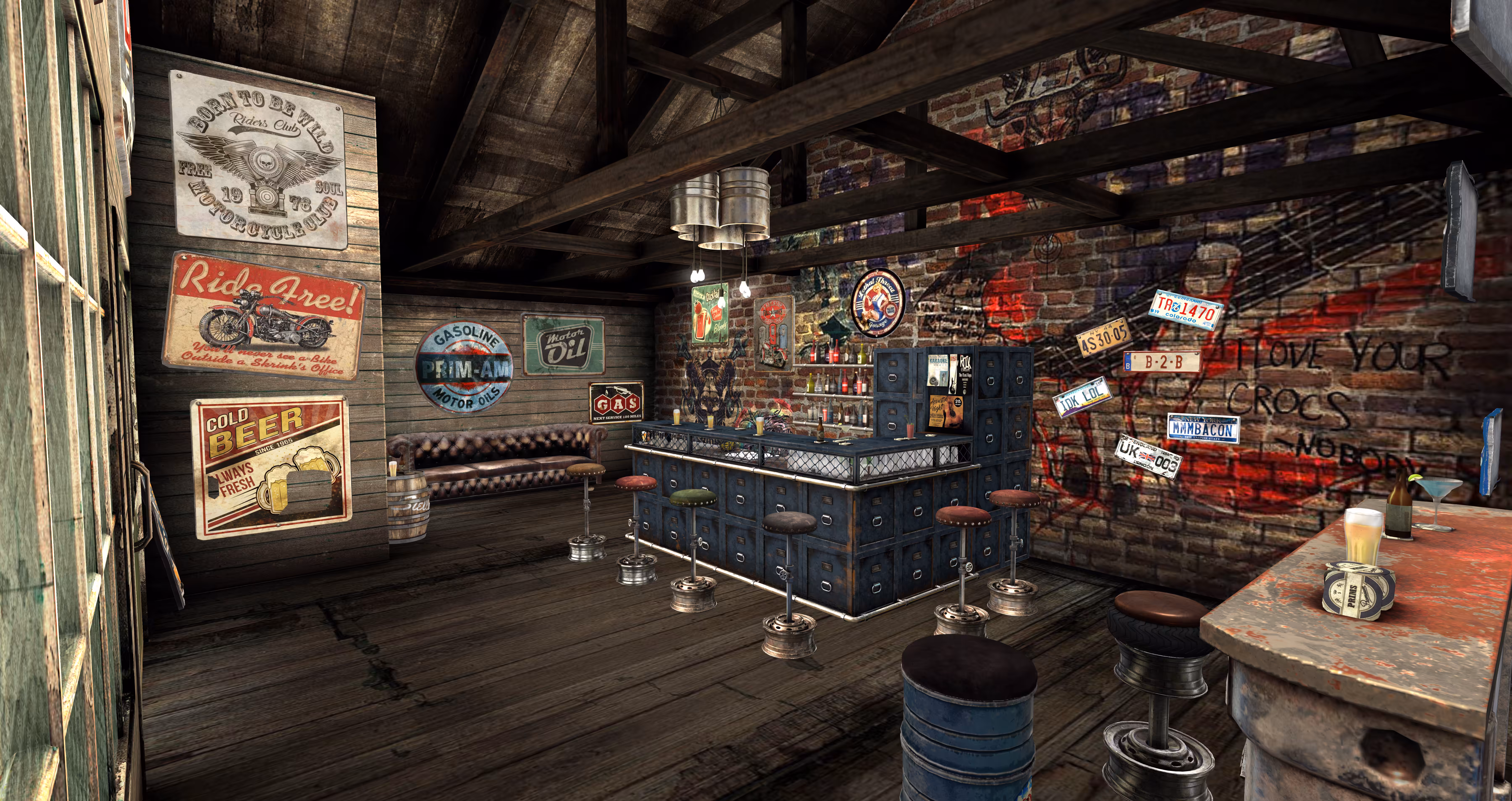 Roady's Interior