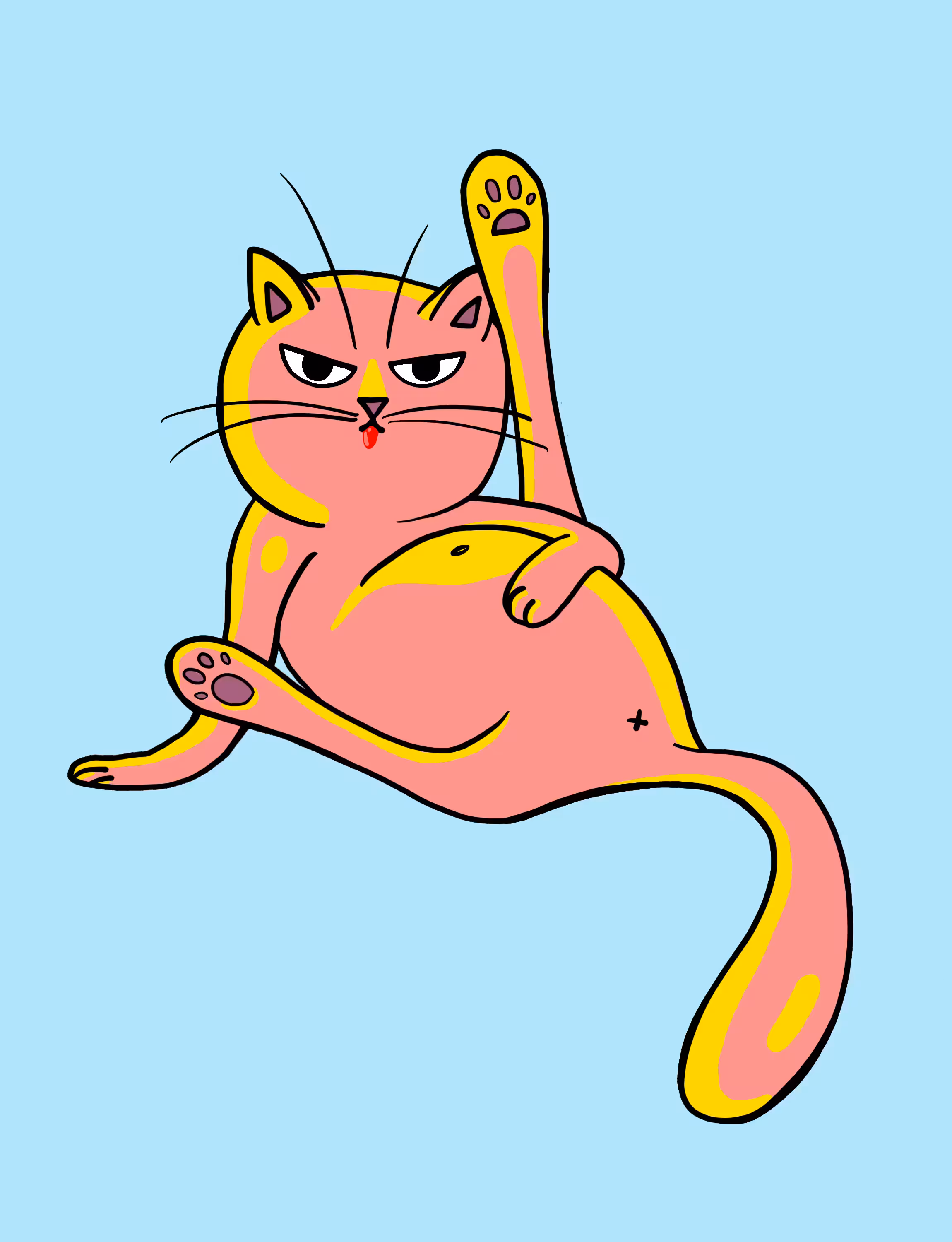 Lazy Cat 0009