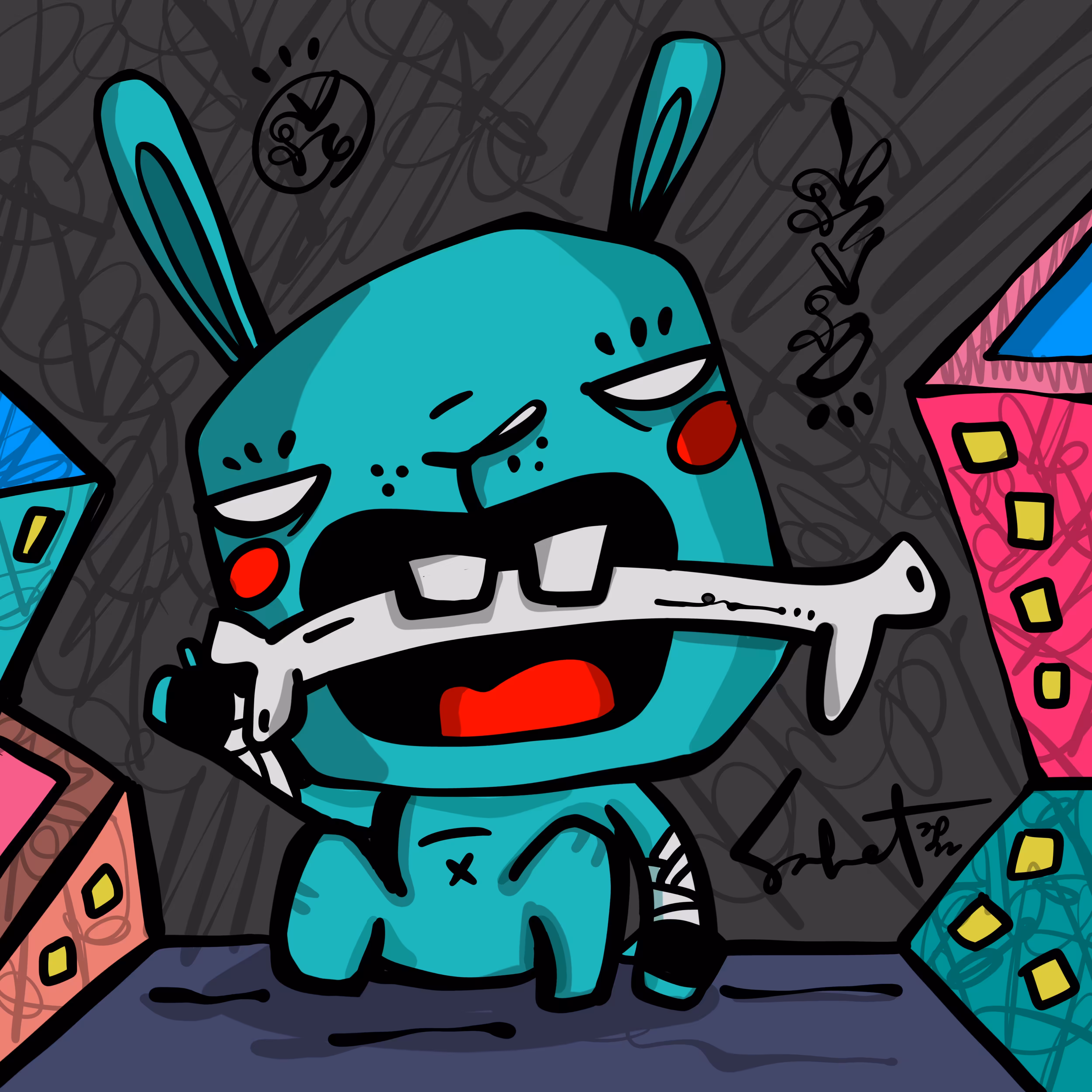 DEKE | 039 TKB BAD BUNNY 1/1