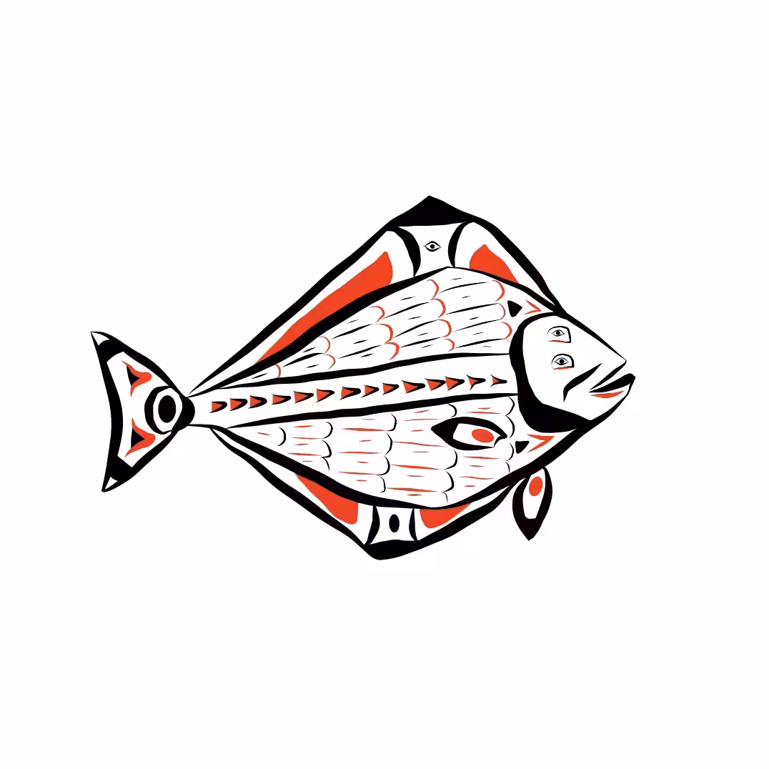 Shiner the halibut