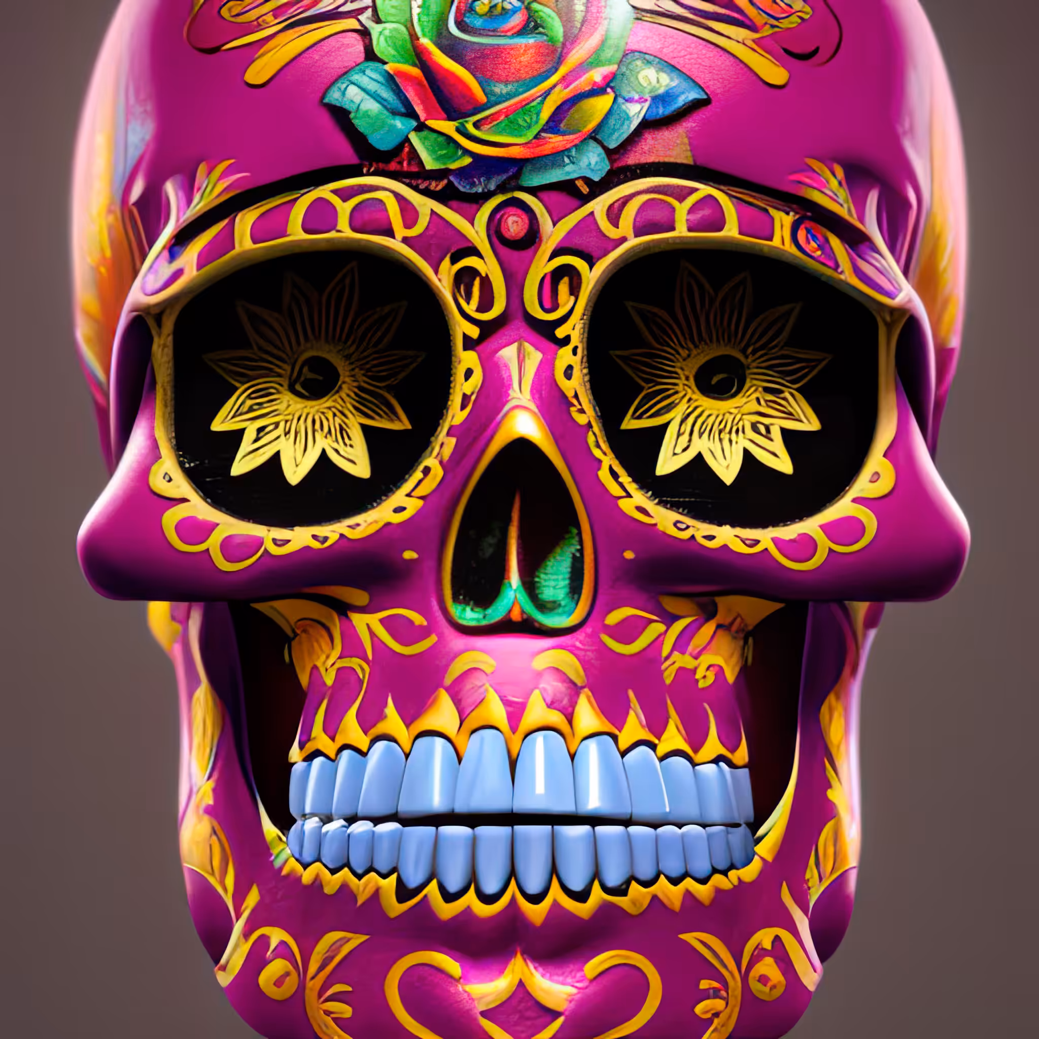 Head Case - A Color Study: Head Case #613