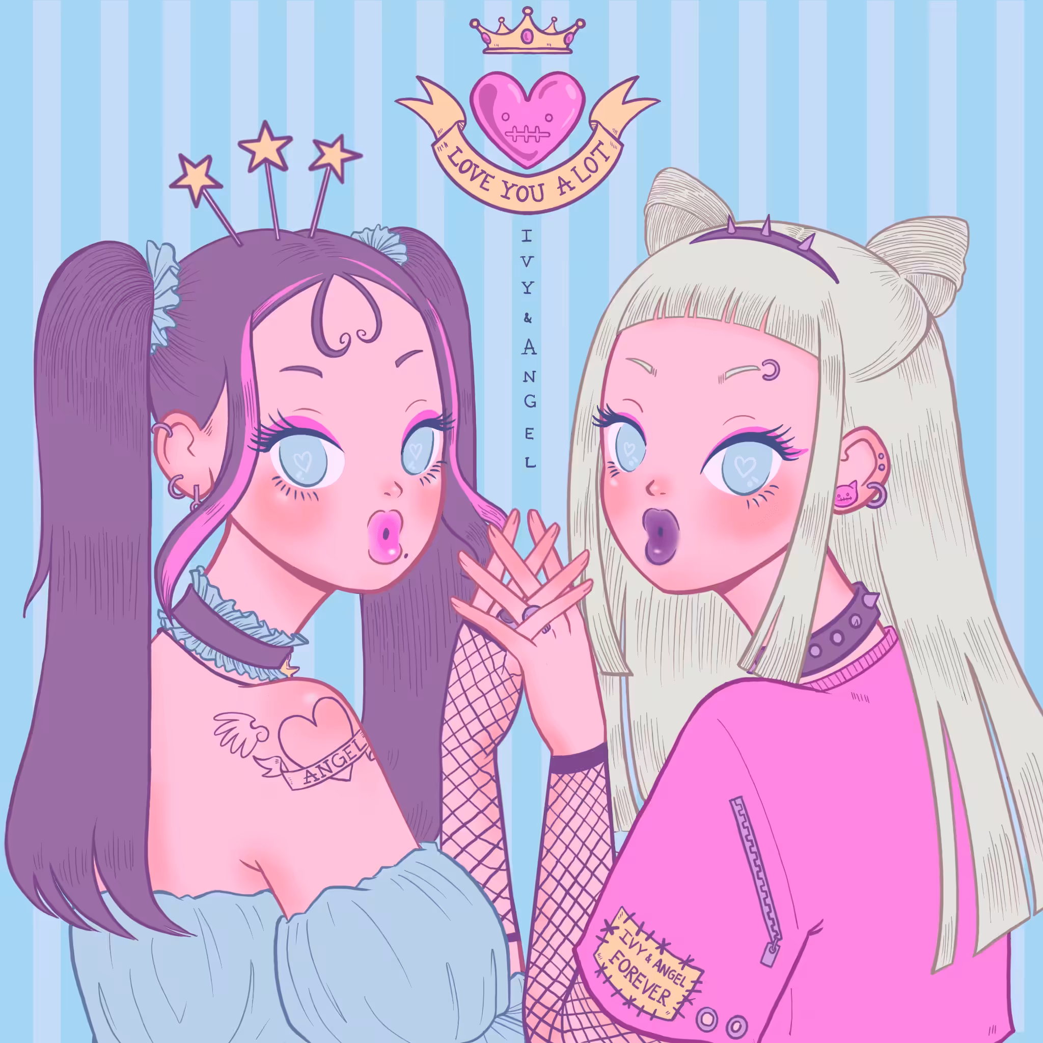 i EAT a lot # IVY & ANGEL