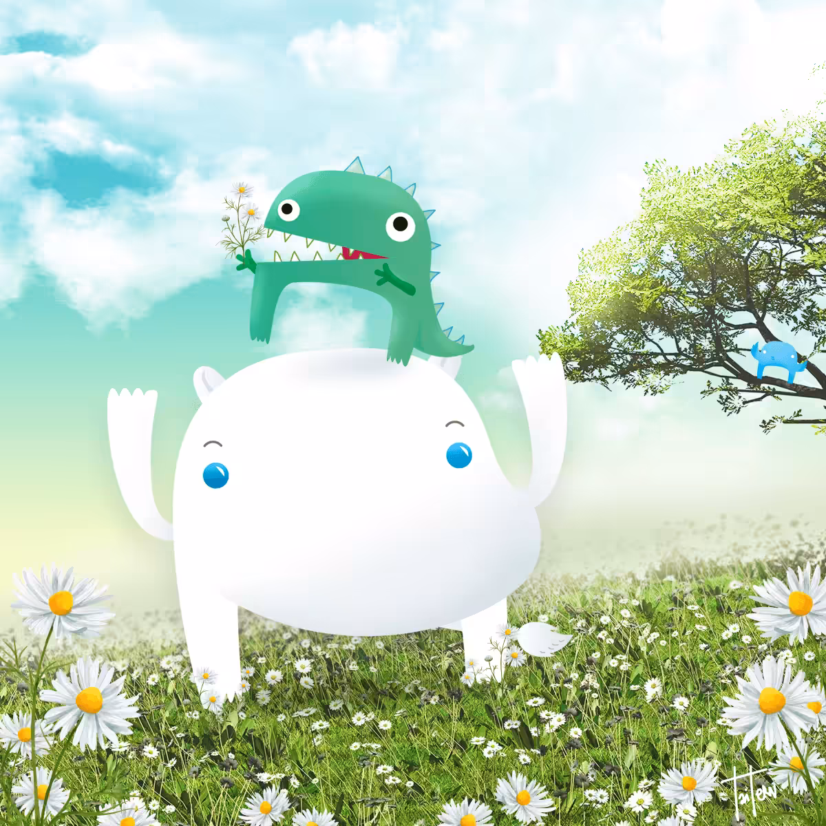 The Daisy Fields - KAPOODiorama001