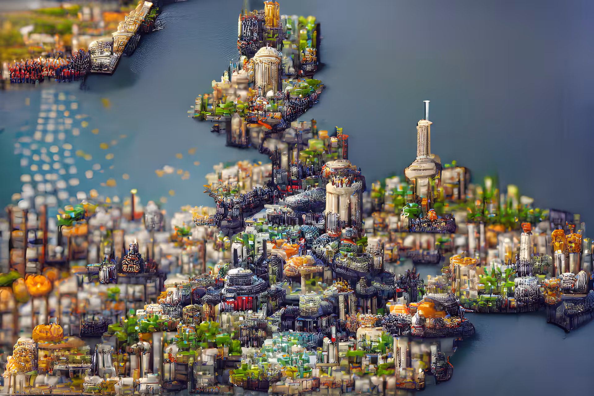 The great pixel city
