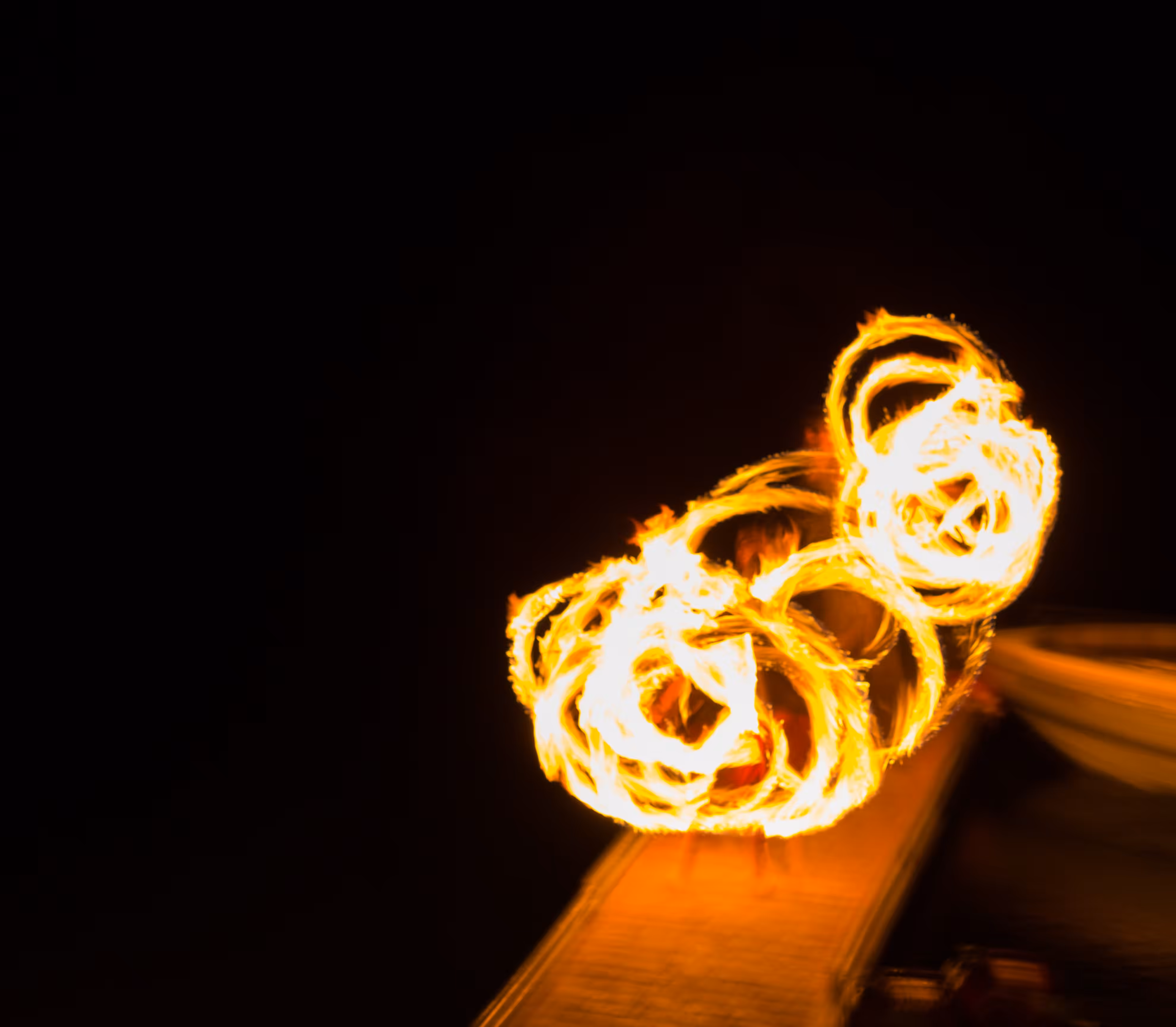 fire session at lake flathead
