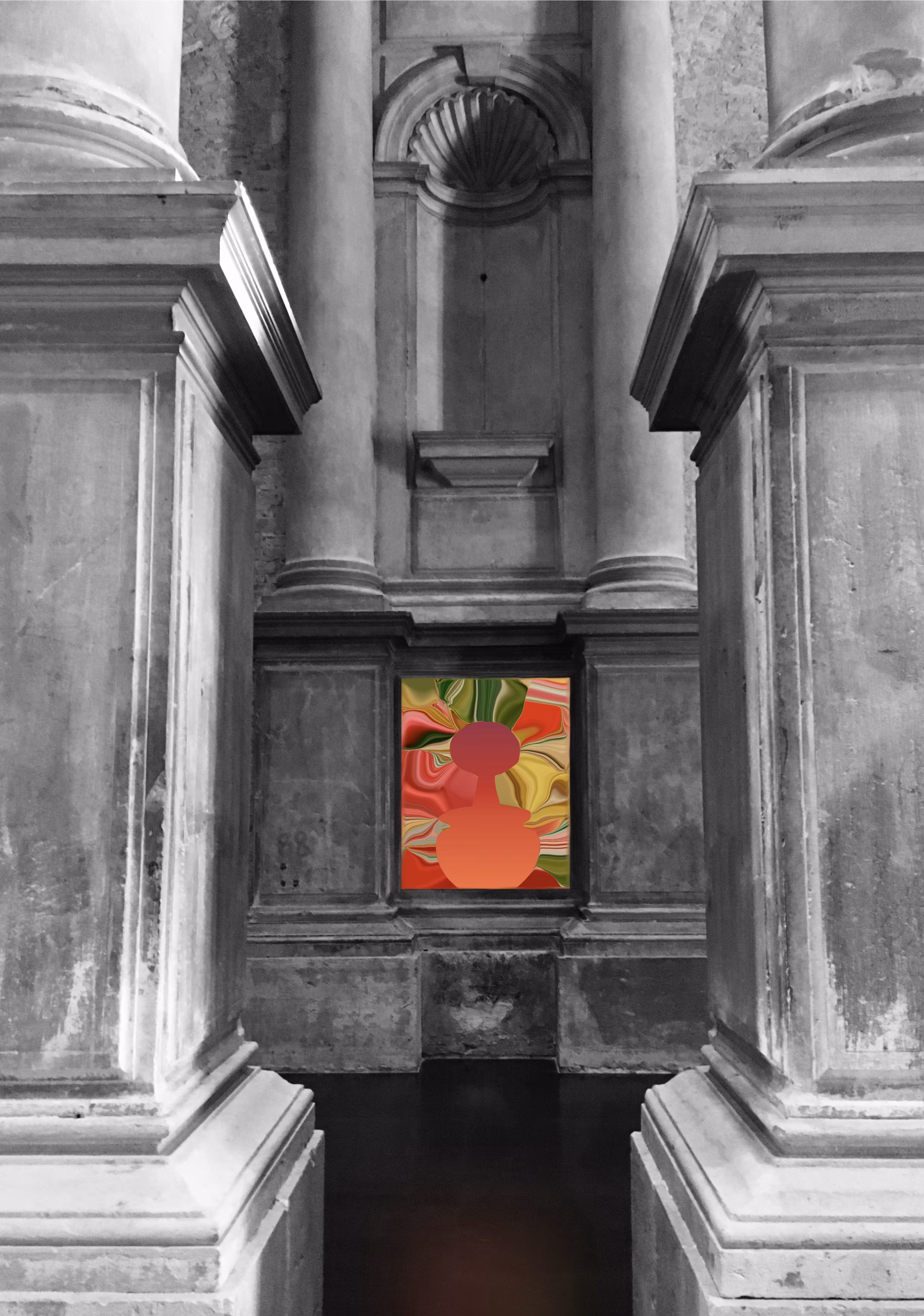 Goddess/Venetian Pillars