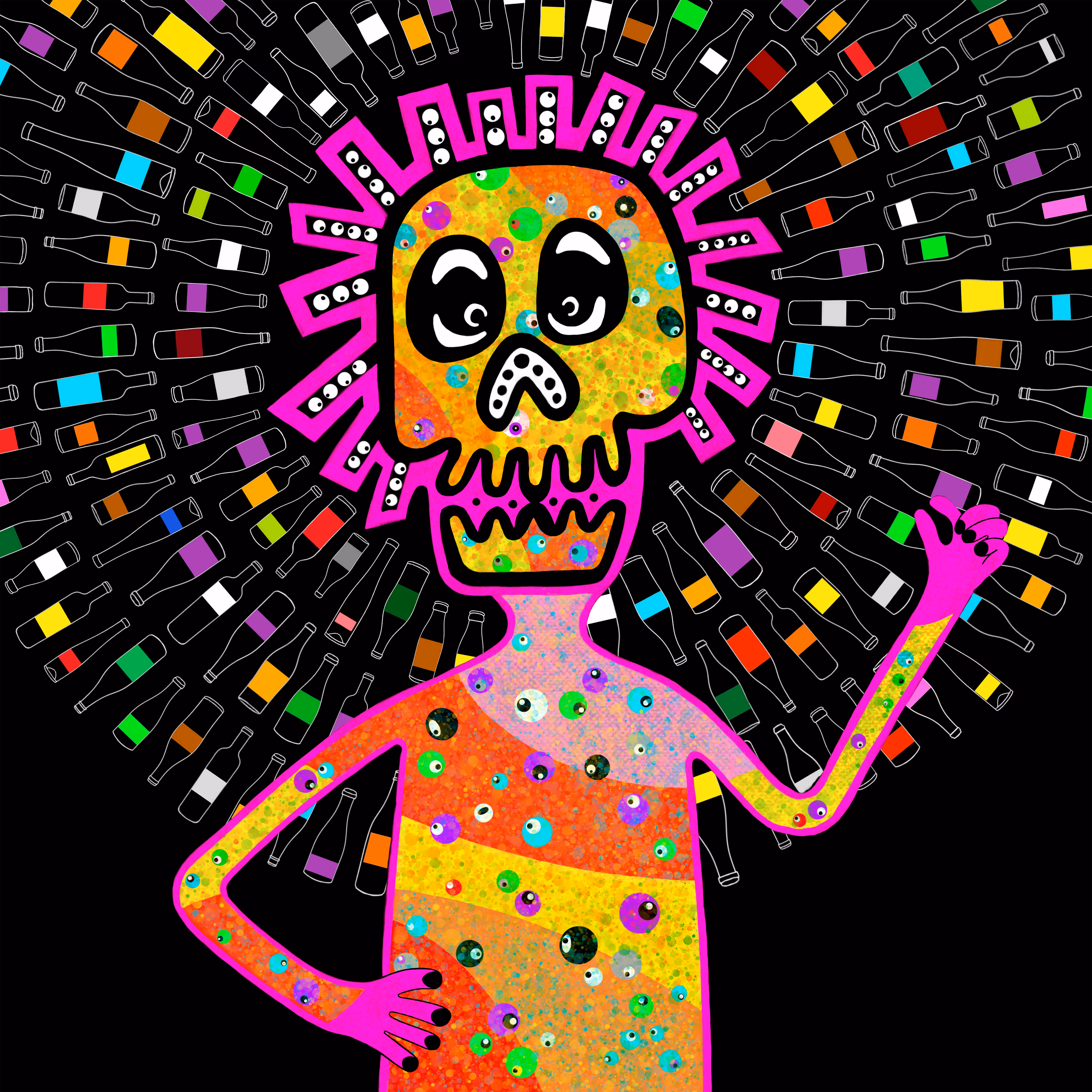 Happy Psilocybin Friends