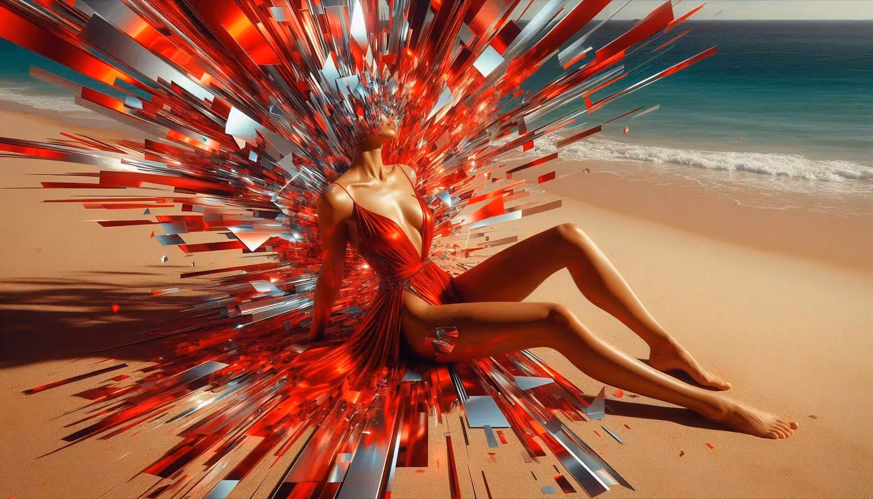Glitch radiation