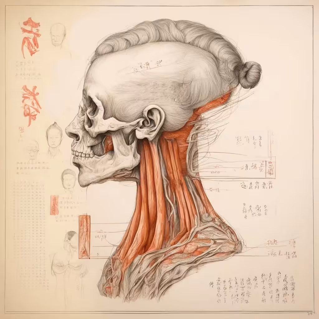 Anatomical drawing