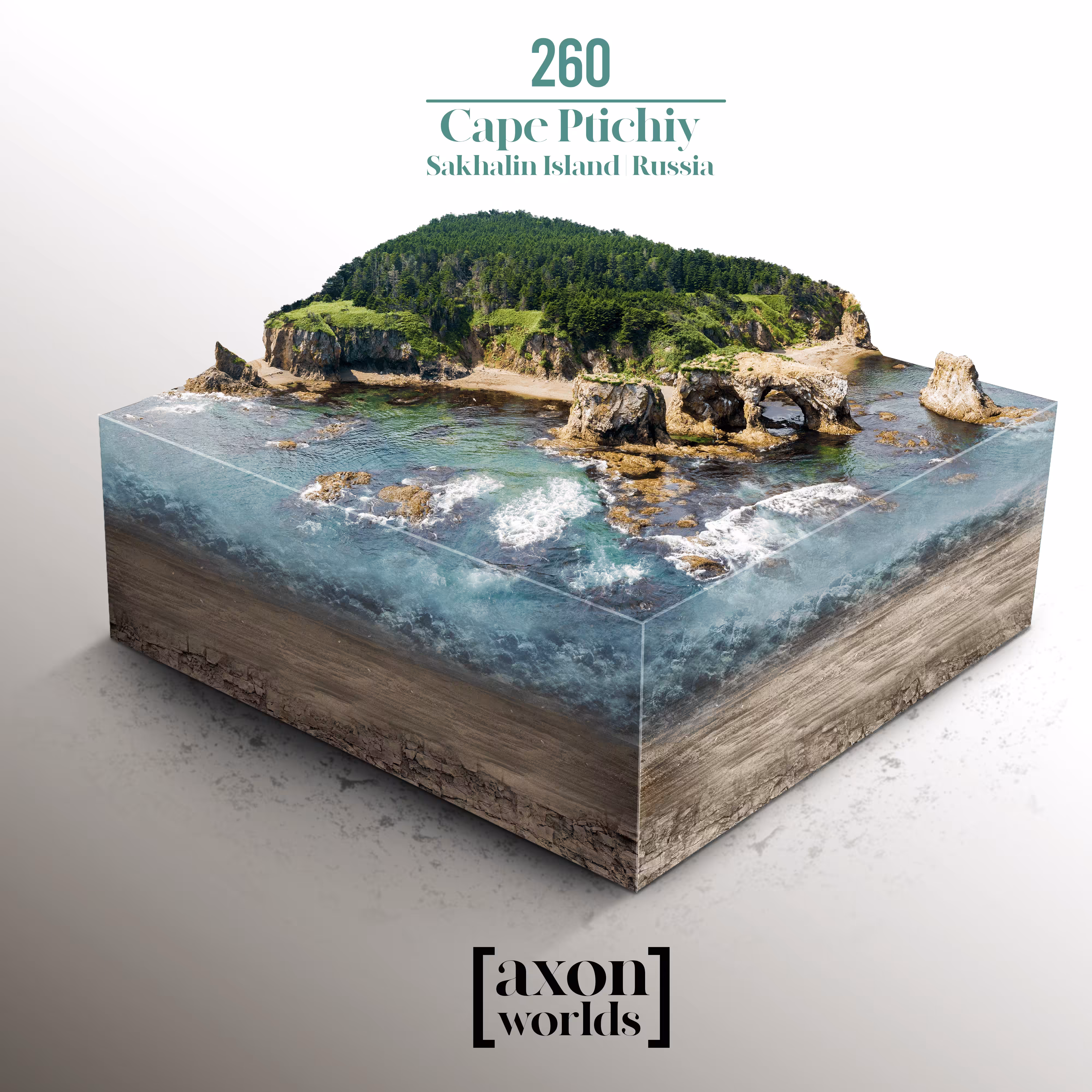 AXON WORLD | 260/1423 | CAPE PTICHIY | SAKHALIN ISLAND | RUSSIA | MICRO WORLD