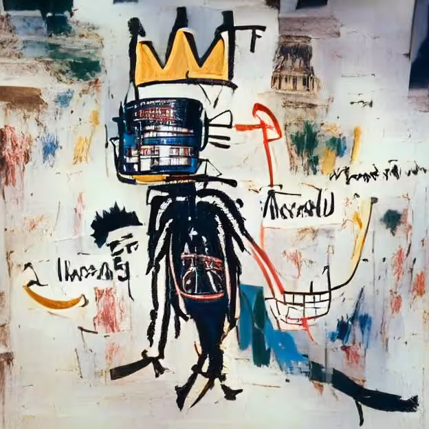 The crown (Basquiat's style)