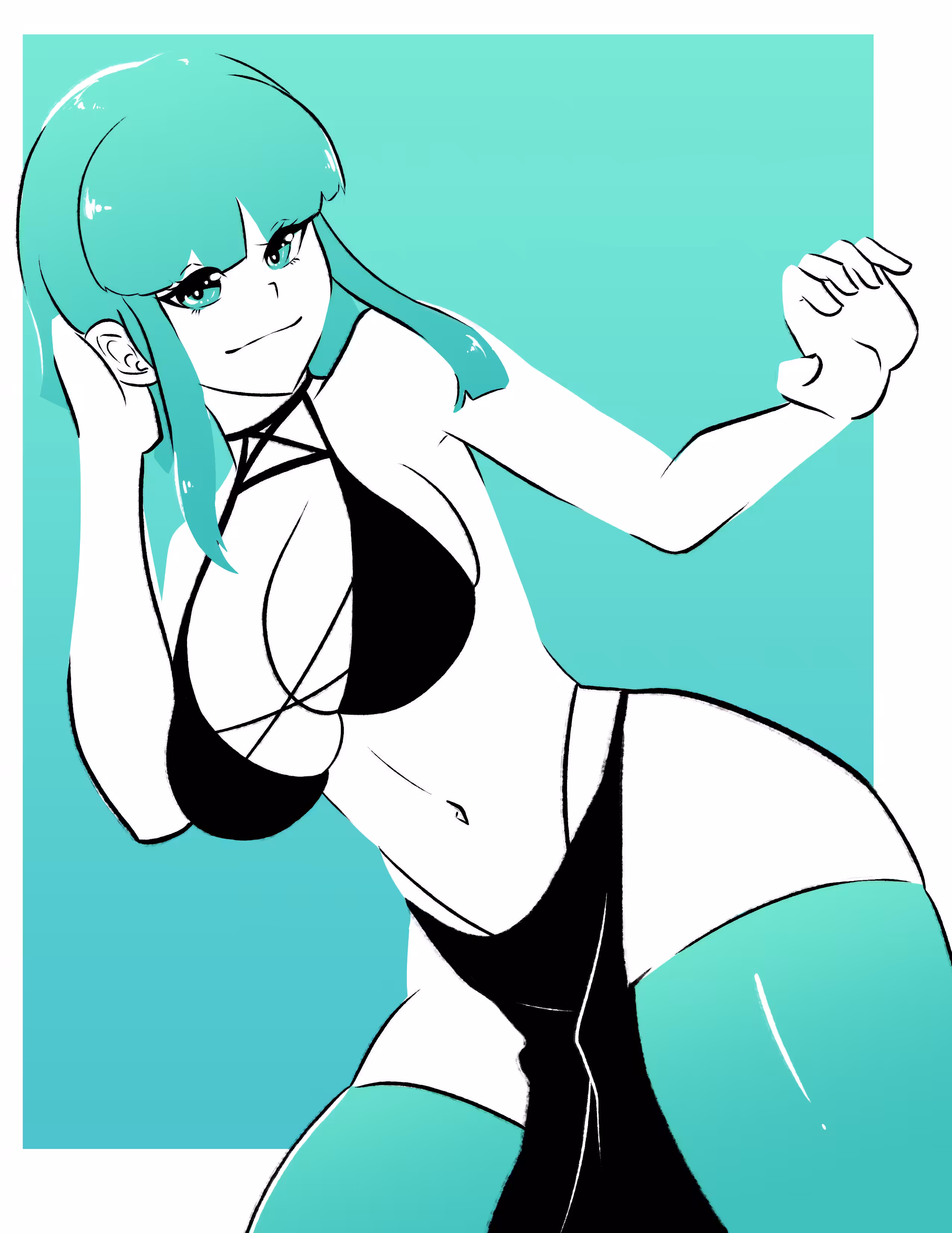 Minty Teal