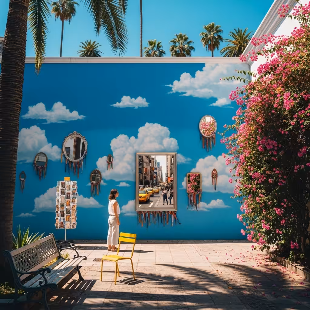 The Garden of Mirrored Skies