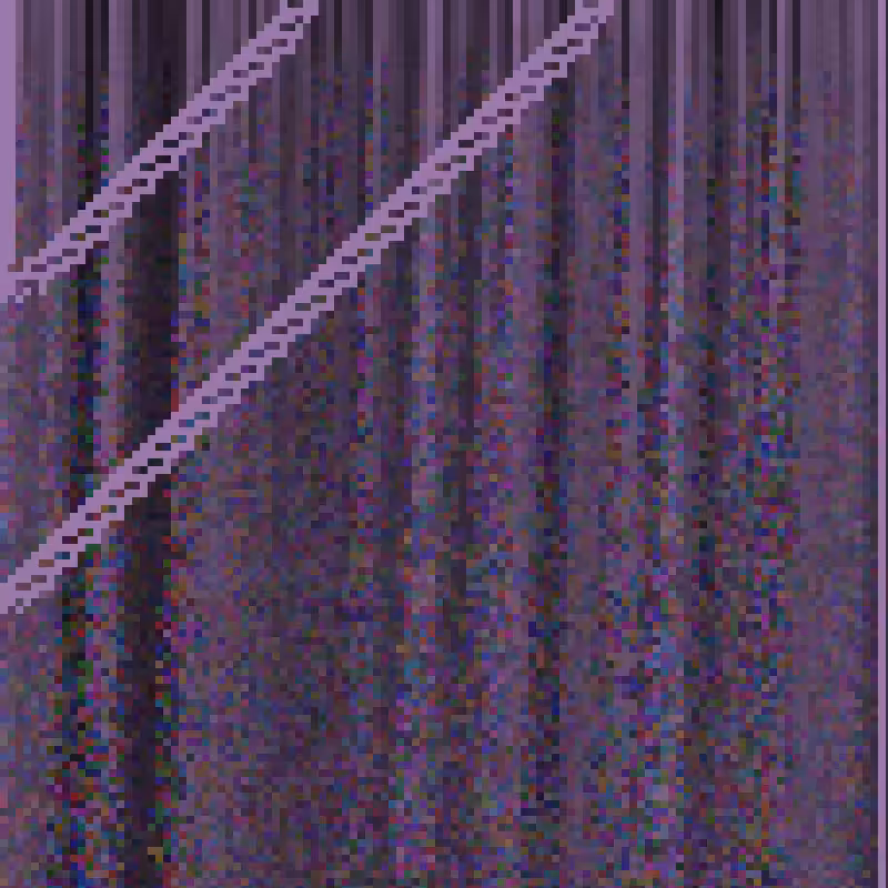 Colored Elementary Cellular Automaton #444