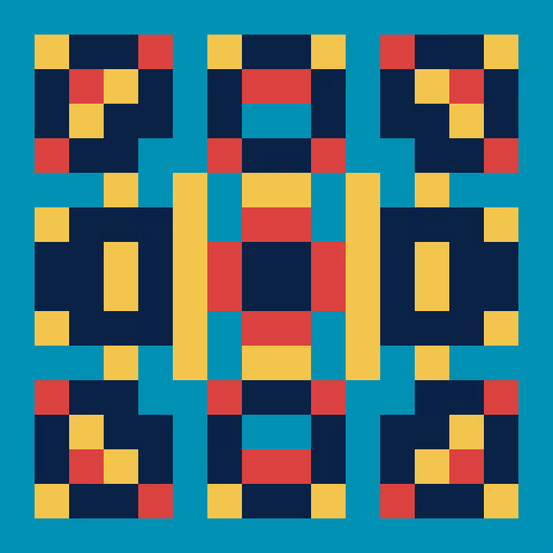 Pixel Mandala #87