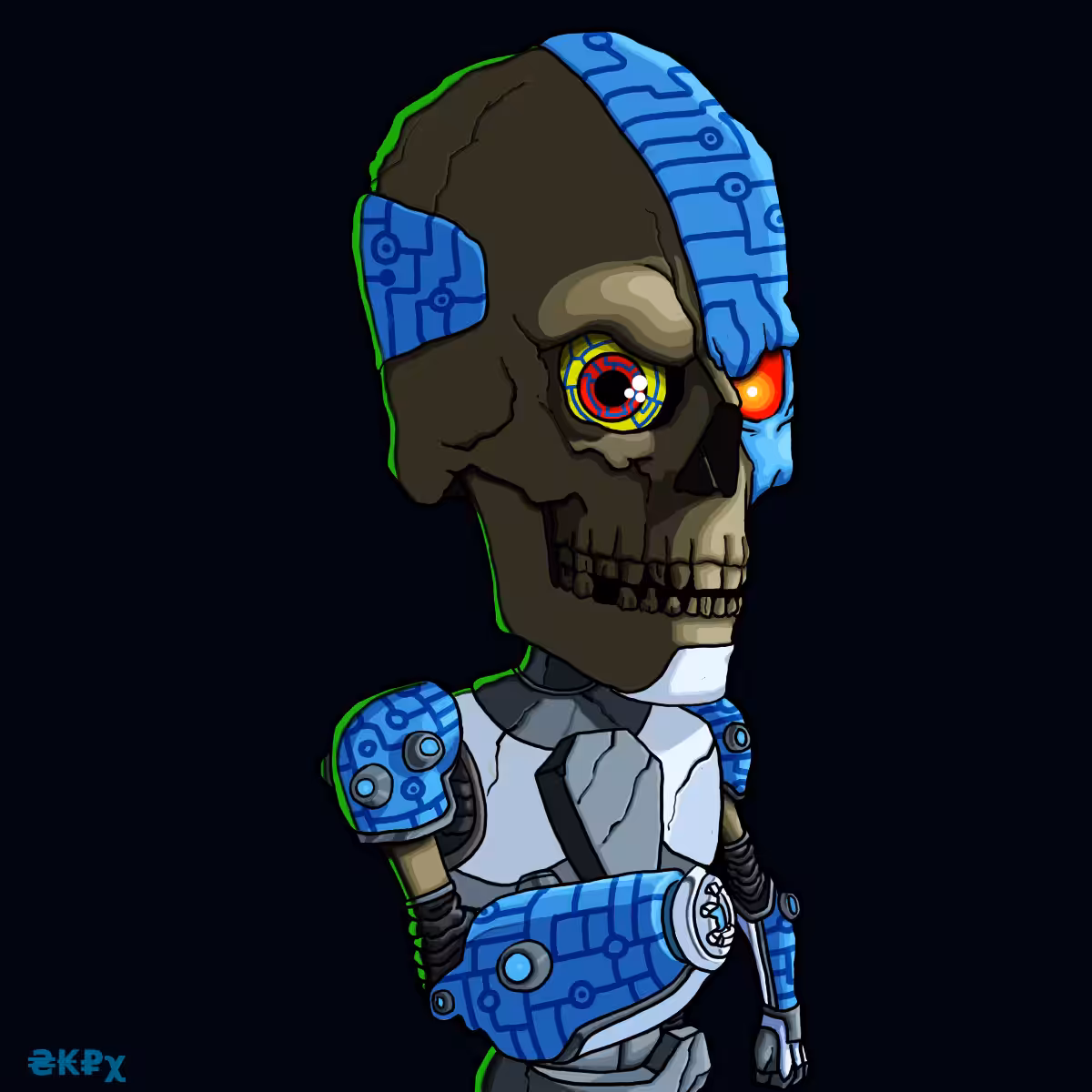 Skulls Portrait #35