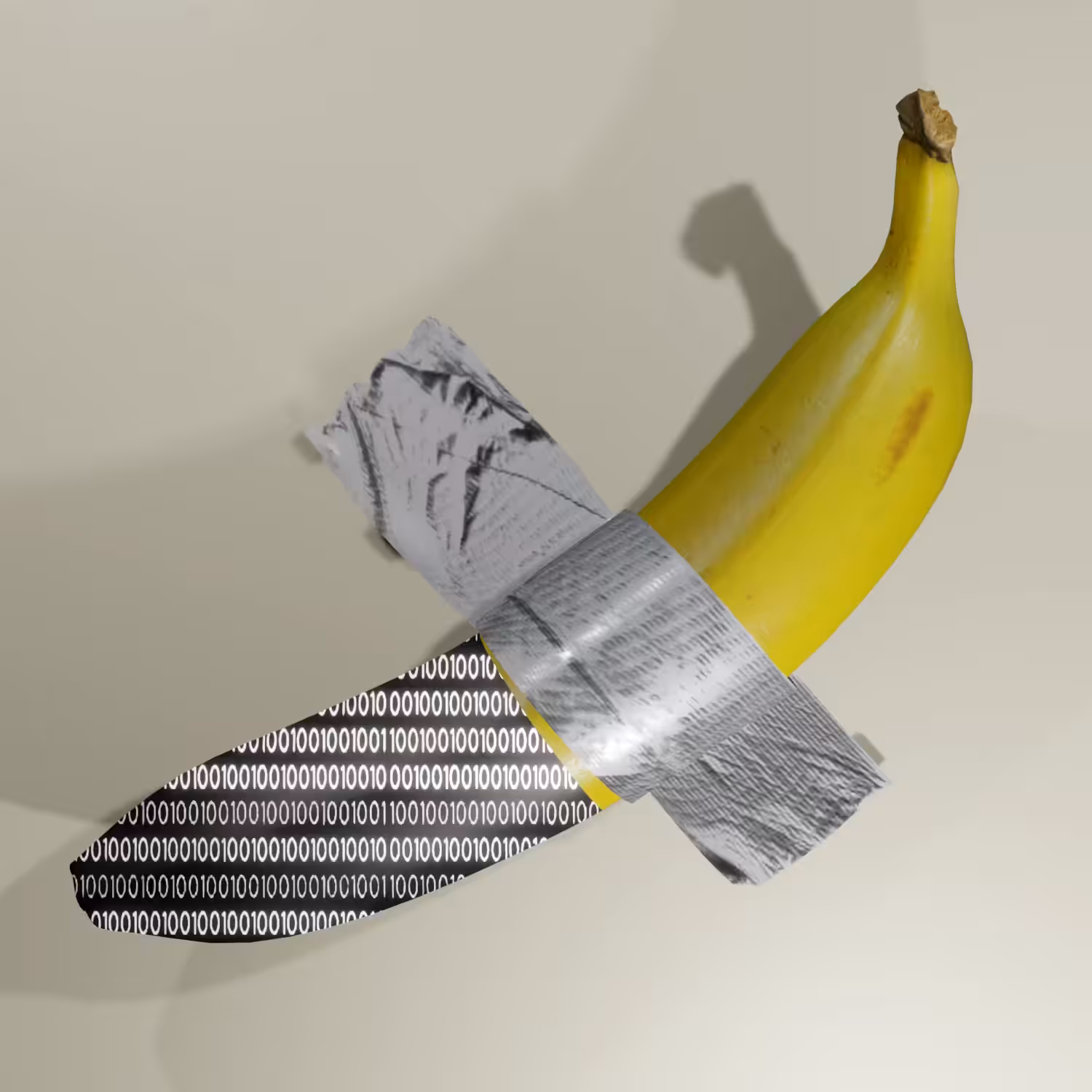 taped banana