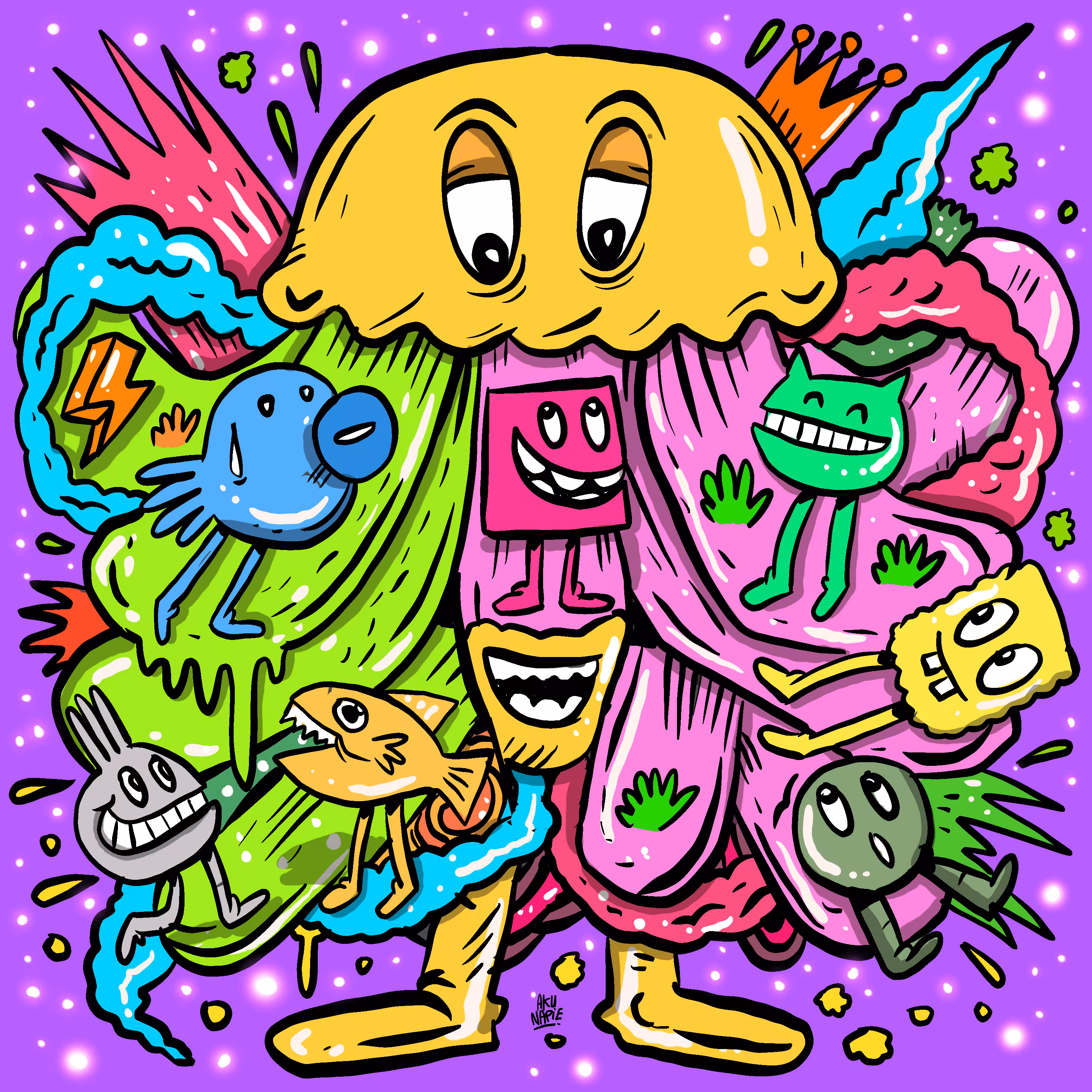 Doodle Gathering & Glow