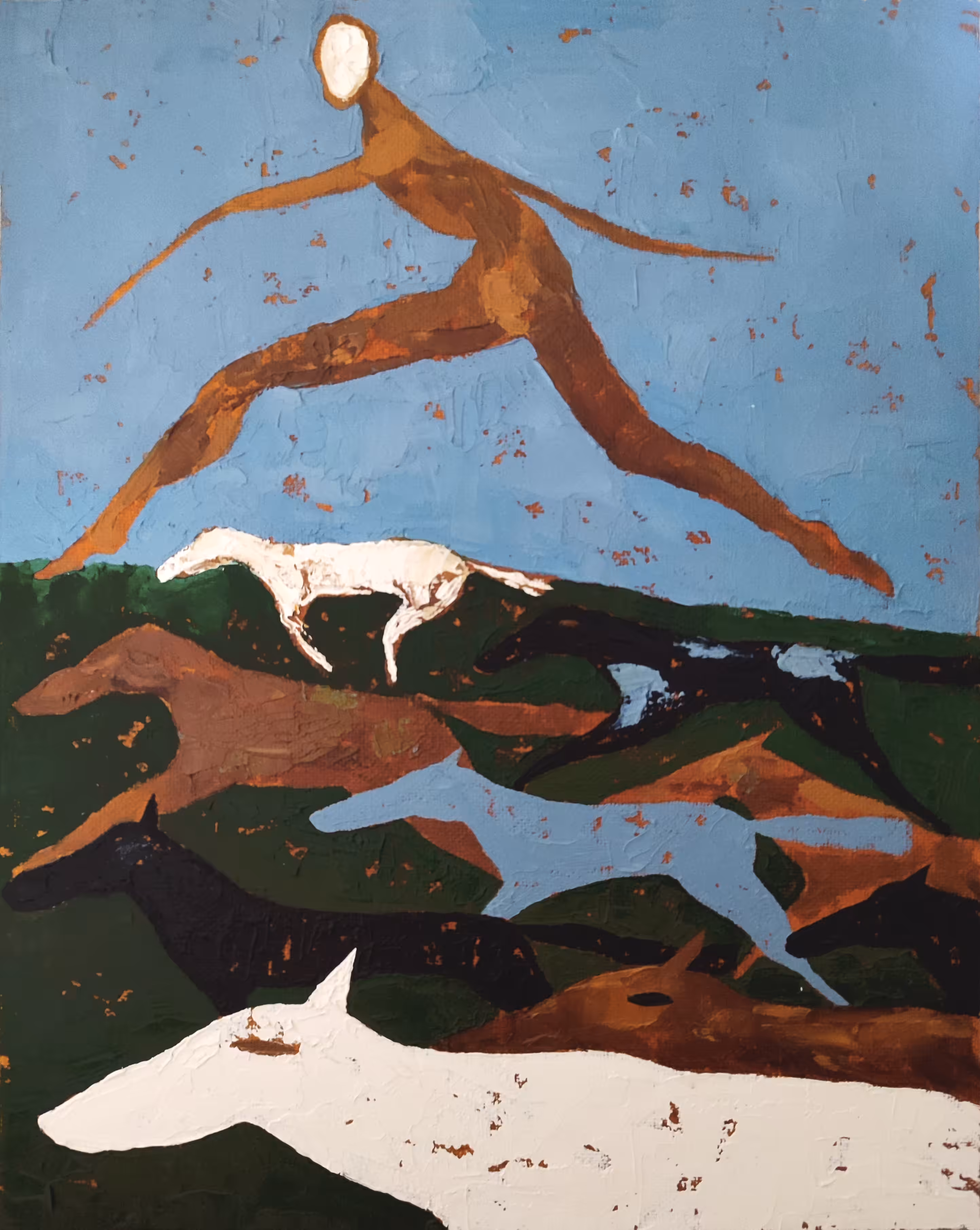 running with pretty little horses