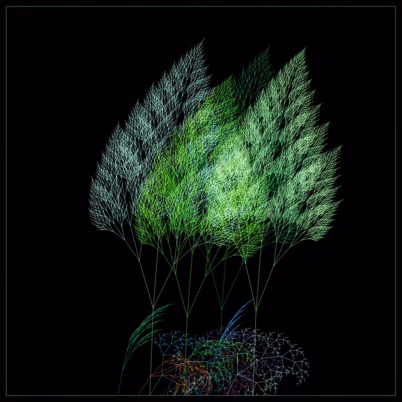 Fractal Forest #19
