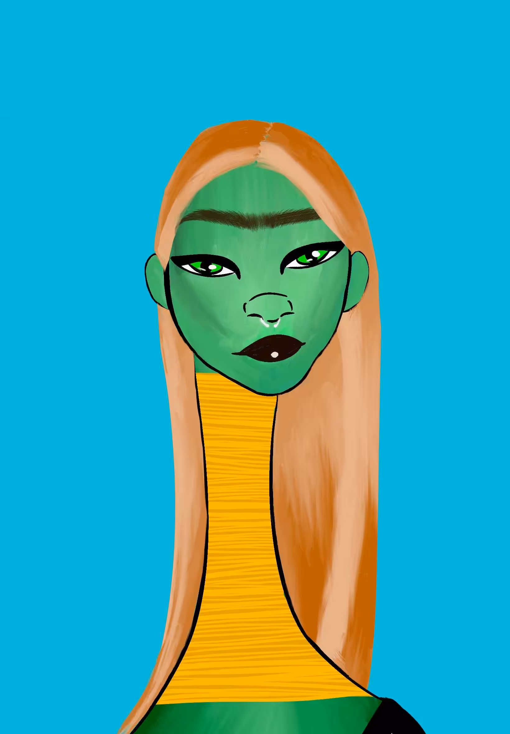 Long Neckie Ladies: Long Neckie Lady #2726